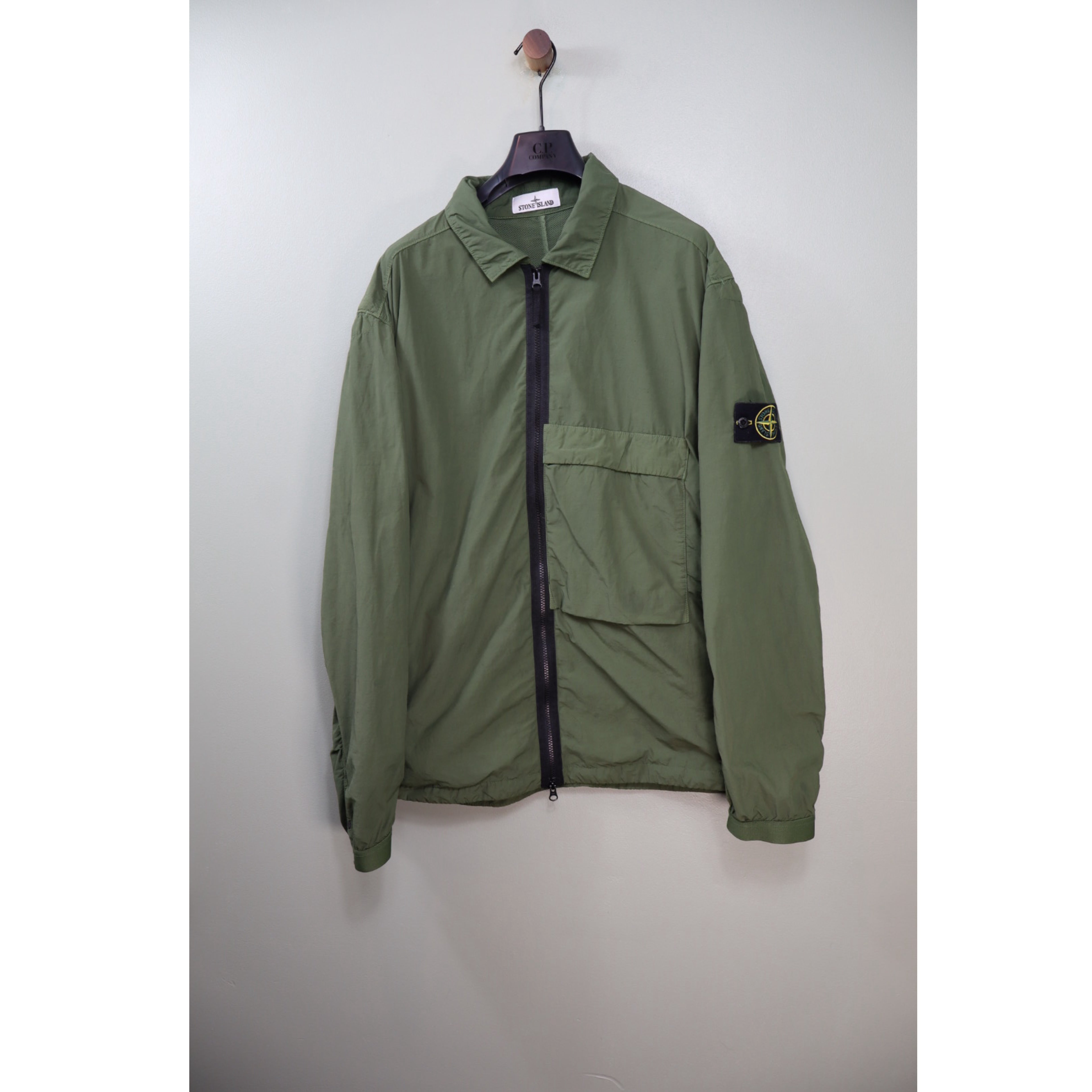 Stone Island Khaki Overshirt