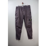 Stone Island Charcoal Grey RE-T Cargo Bottoms
