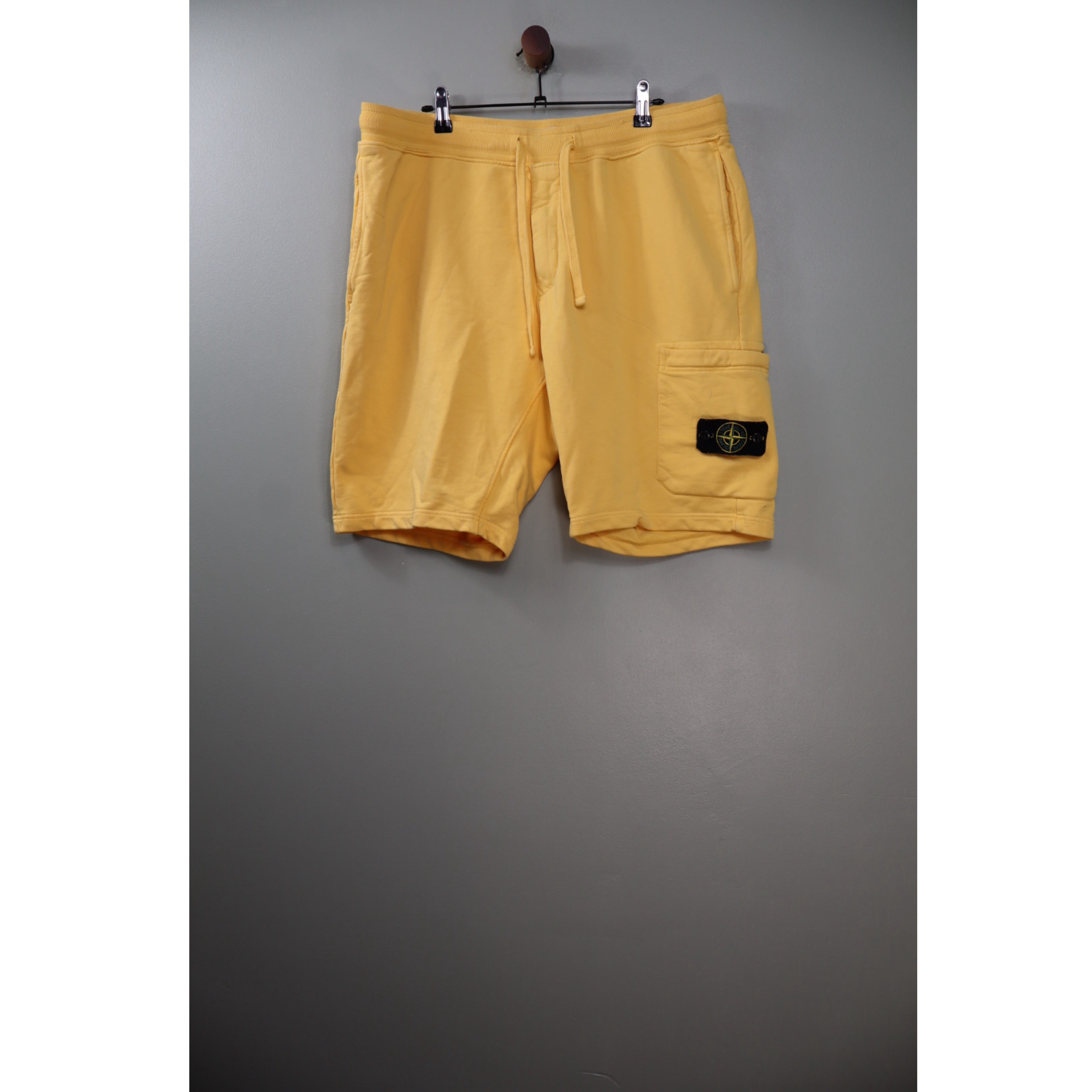 Stone Island Yellow Shorts