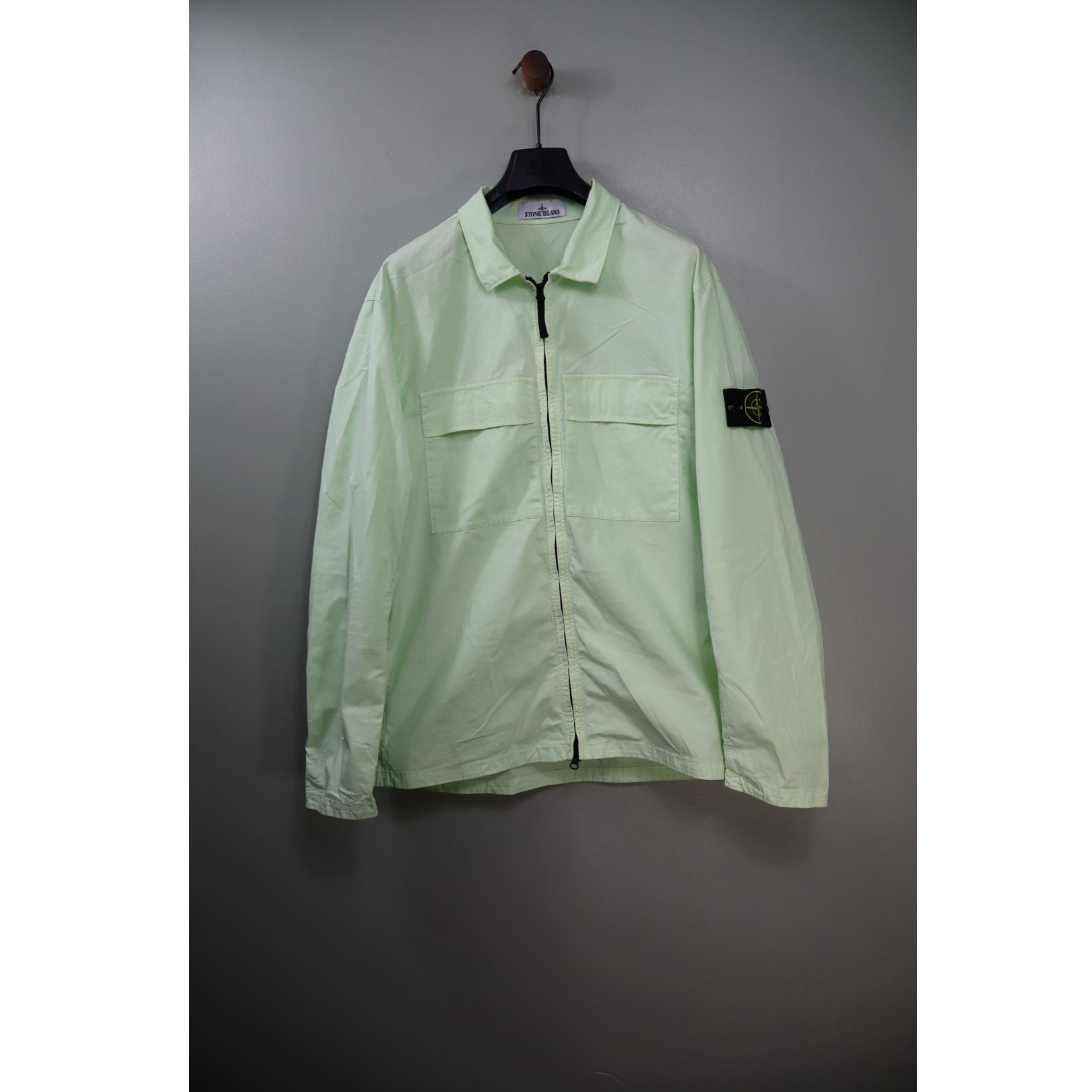 Stone Island Pastel Green Overshirt