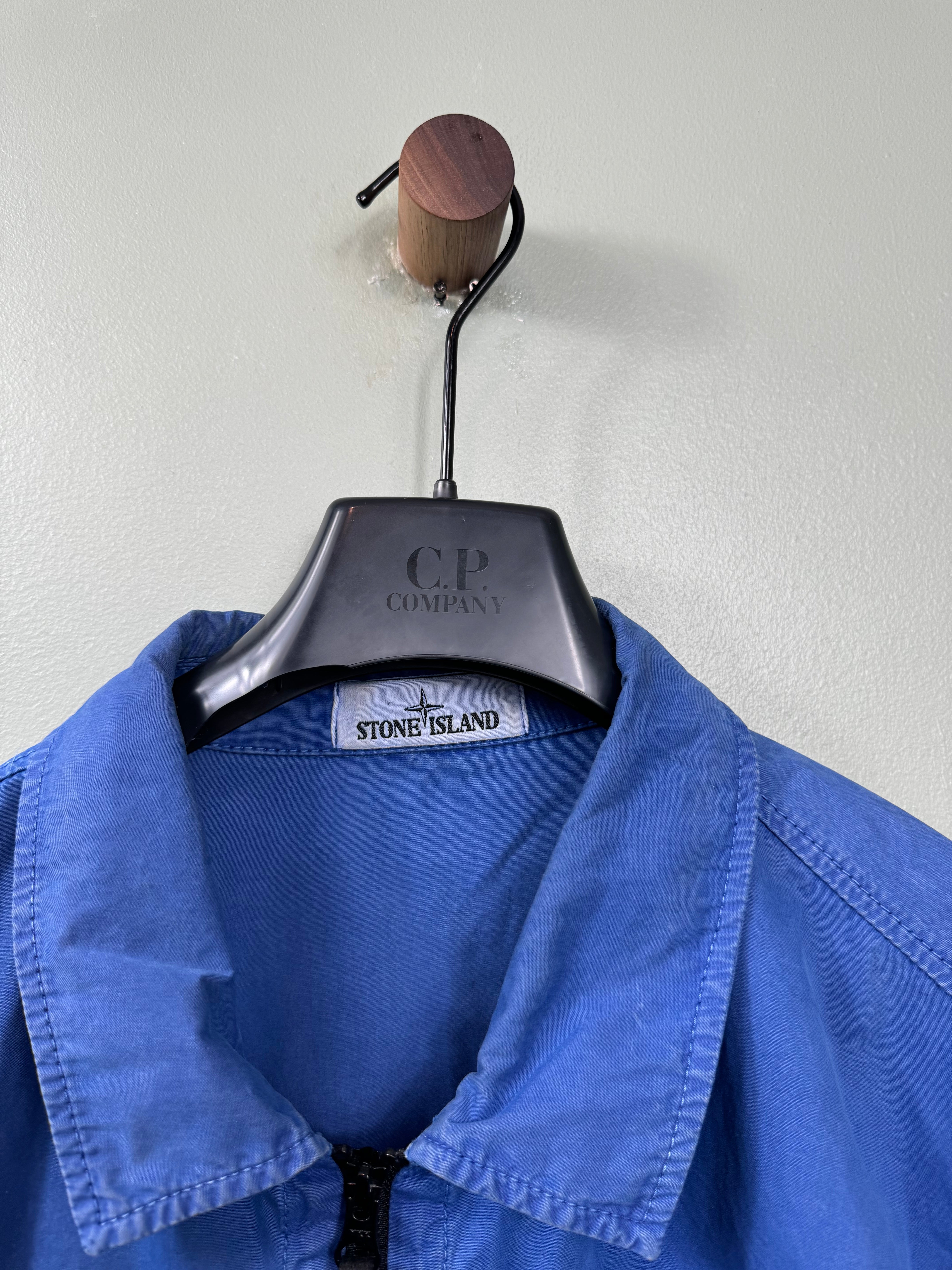 Stone Island Blue Overshirt