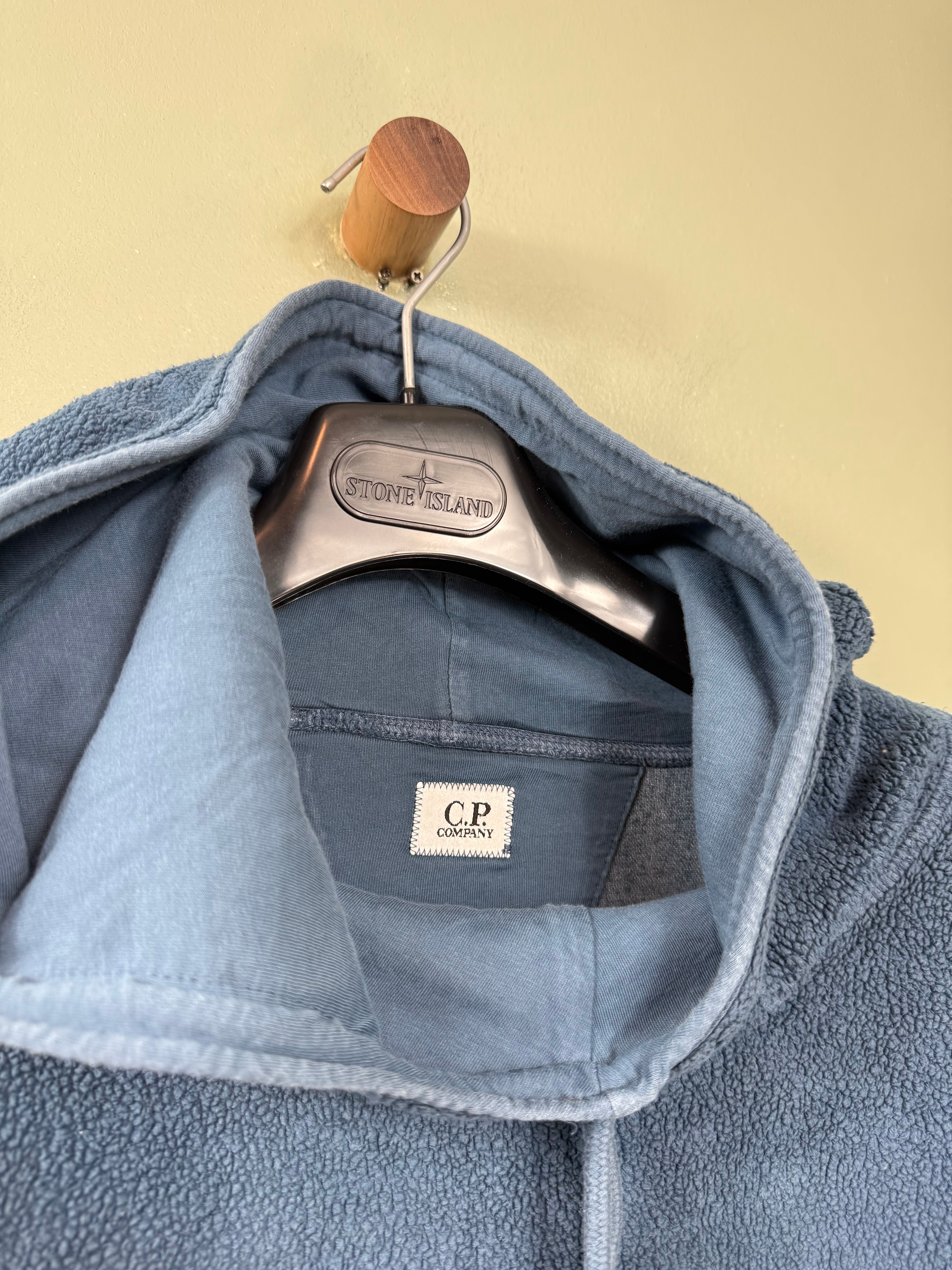 C.P. Company Blue Fleece Hoodie