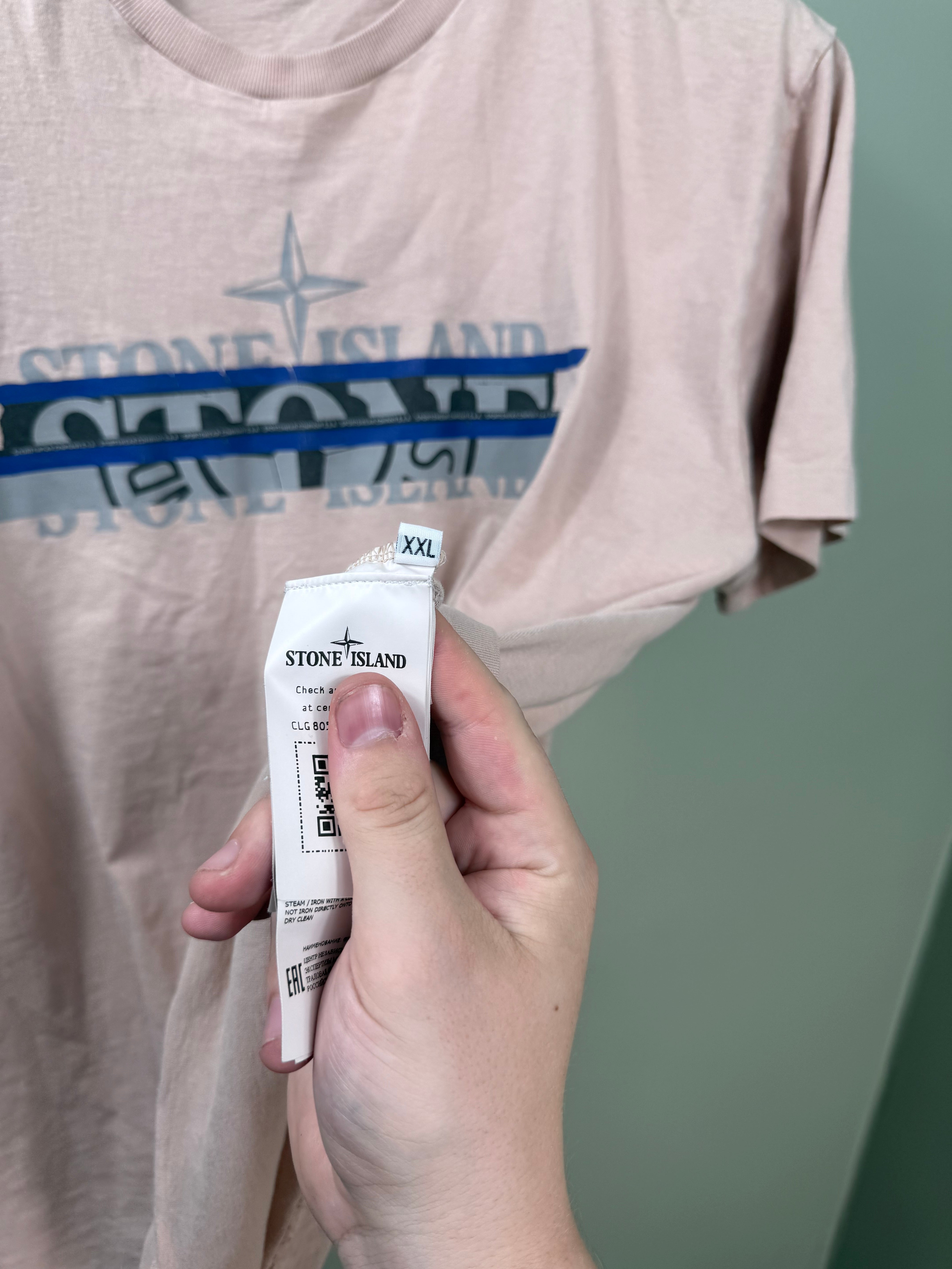 Stone Island Pink T-Shirt