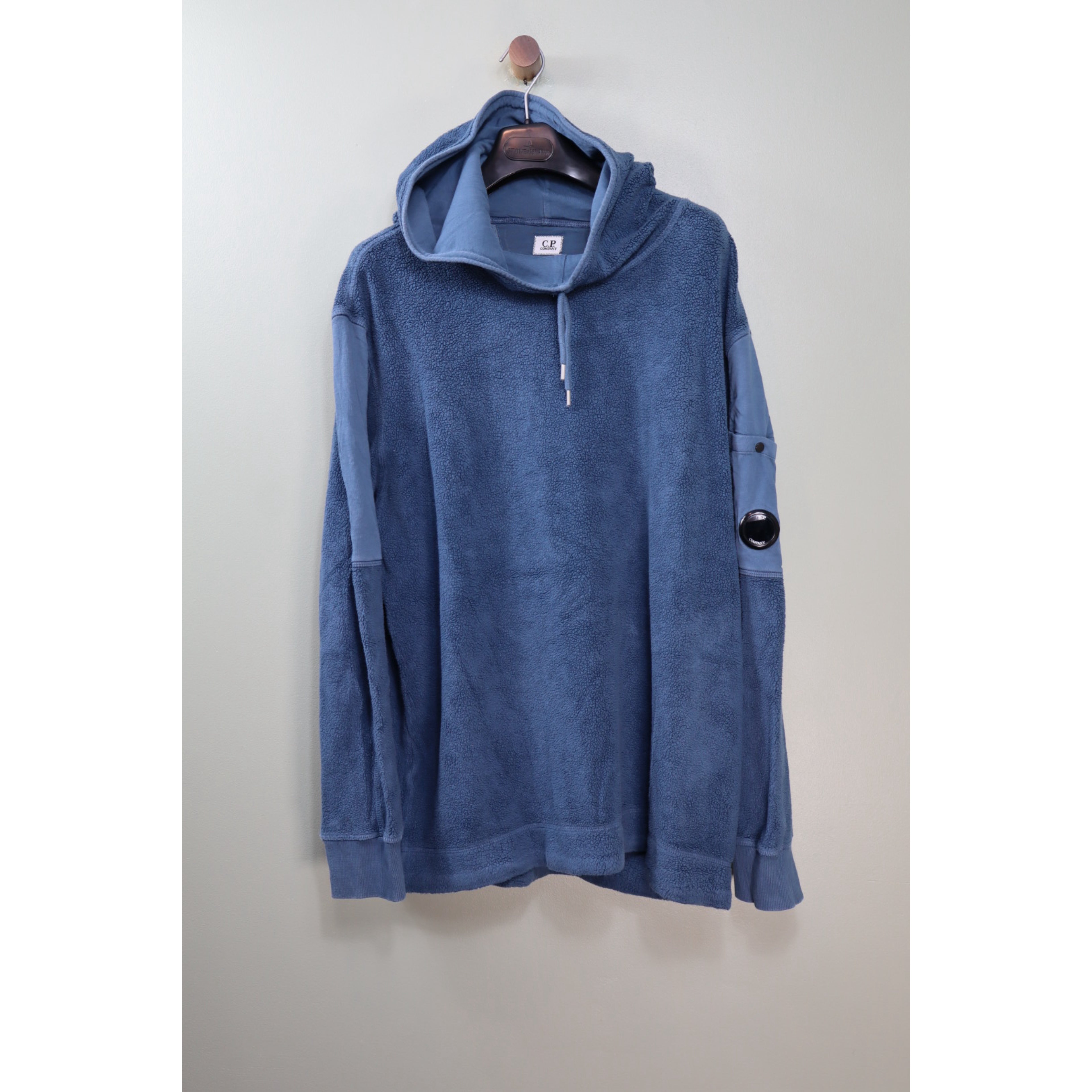 C.P. Company Grey Fleece Hoodie