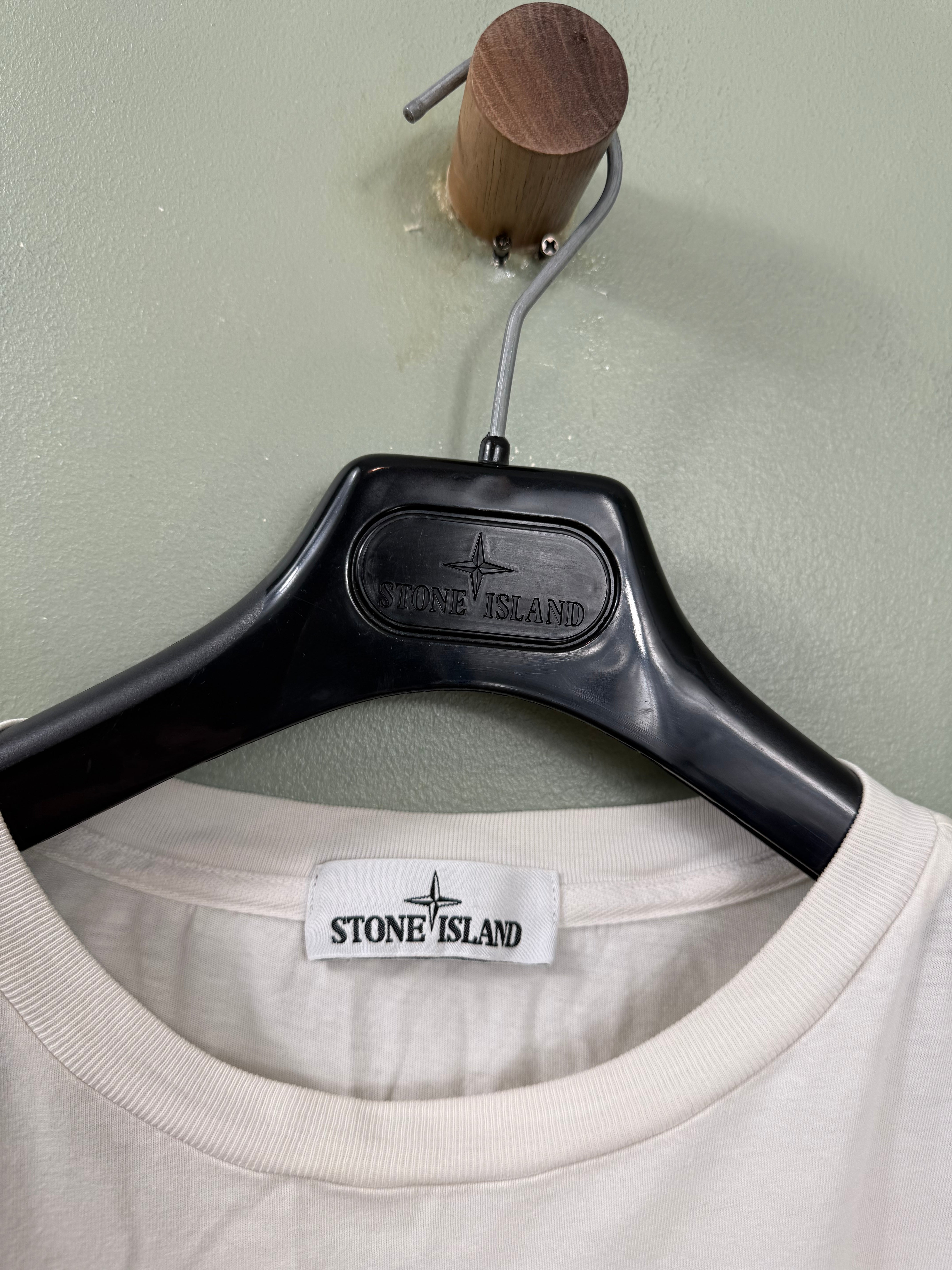 Stone Island White T-Shirt