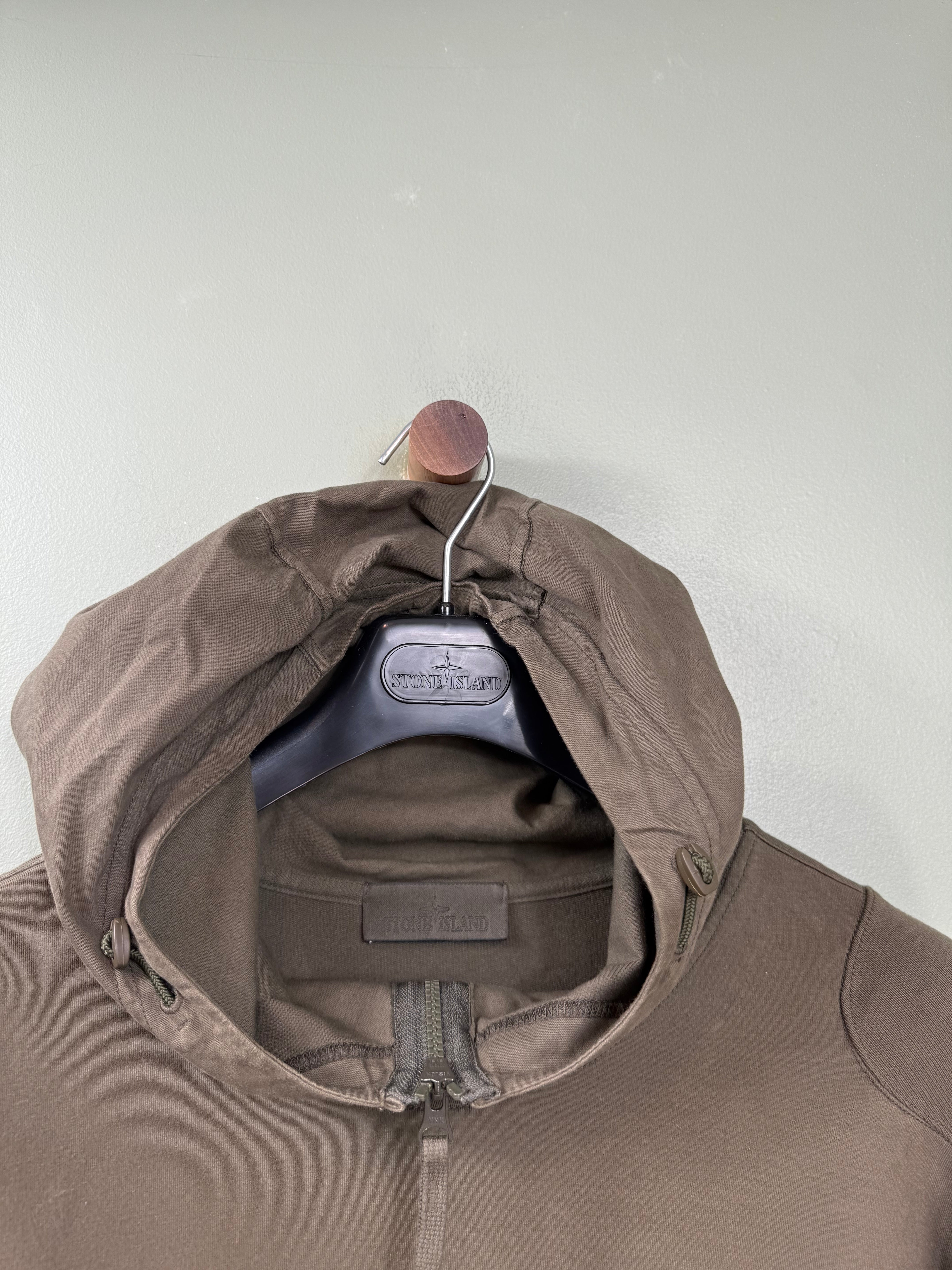 Stone Island Khaki Ghost Hoodie
