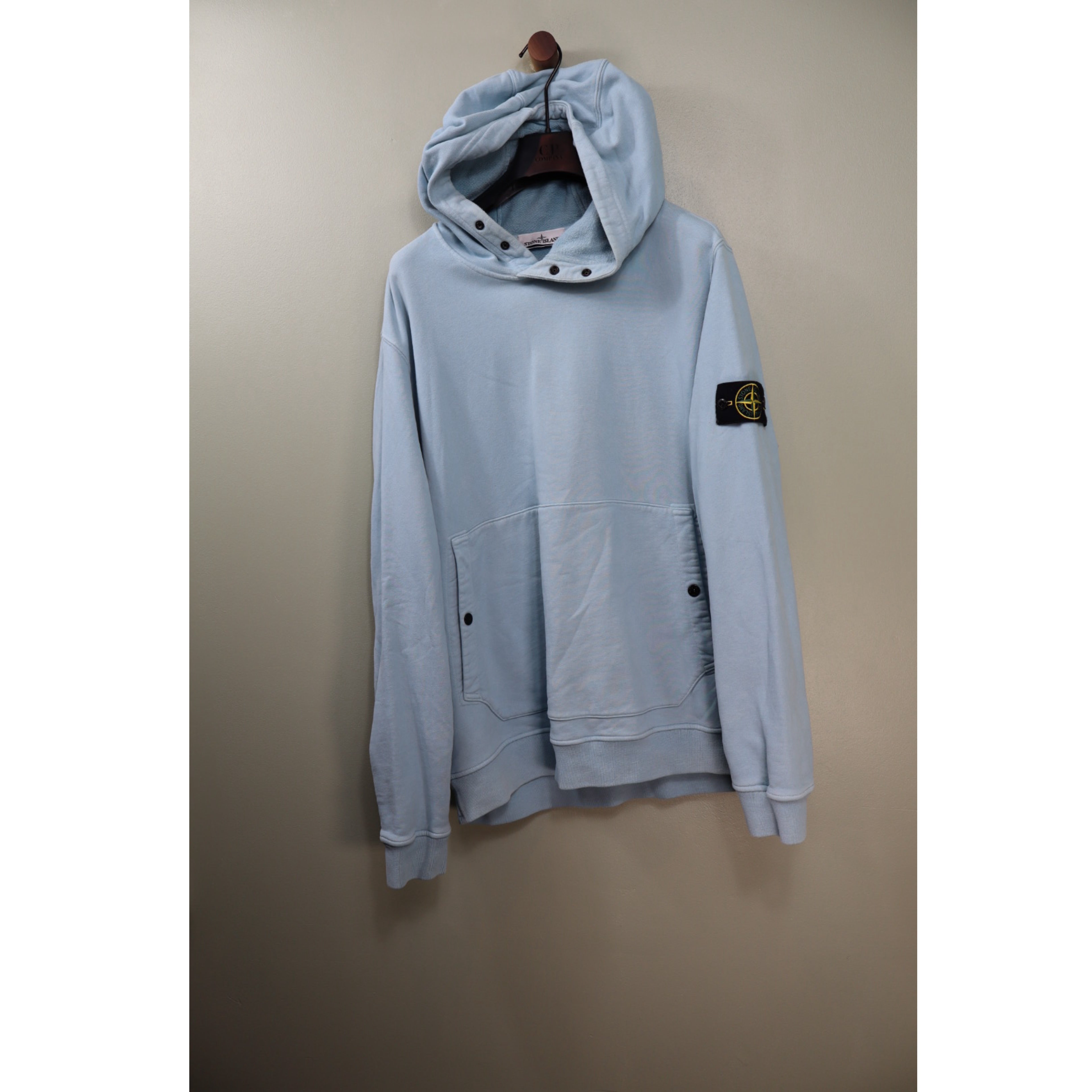 Stone Island Baby Blue Hoodie