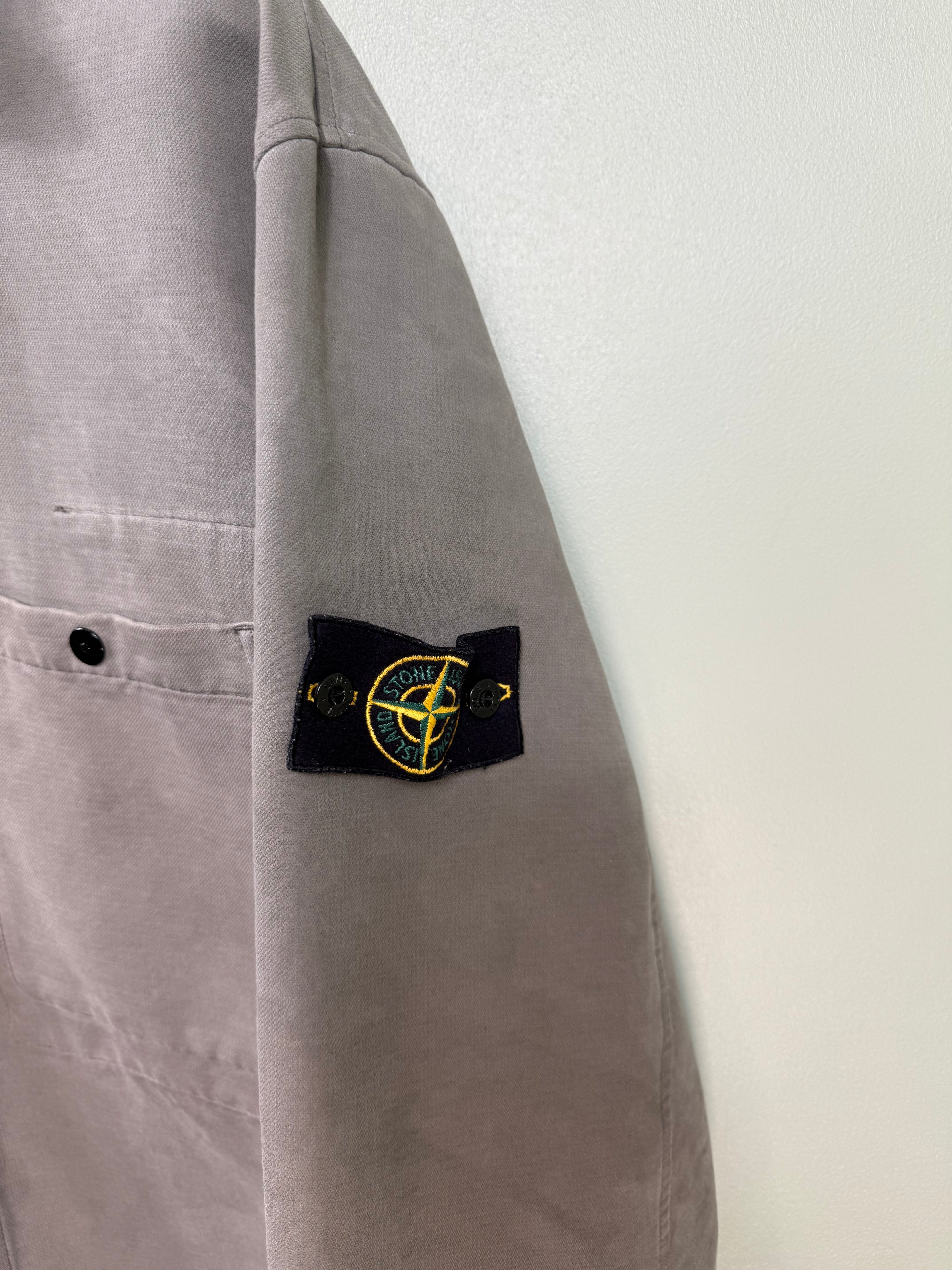 Stone Island Grey Mole Skin Jacket