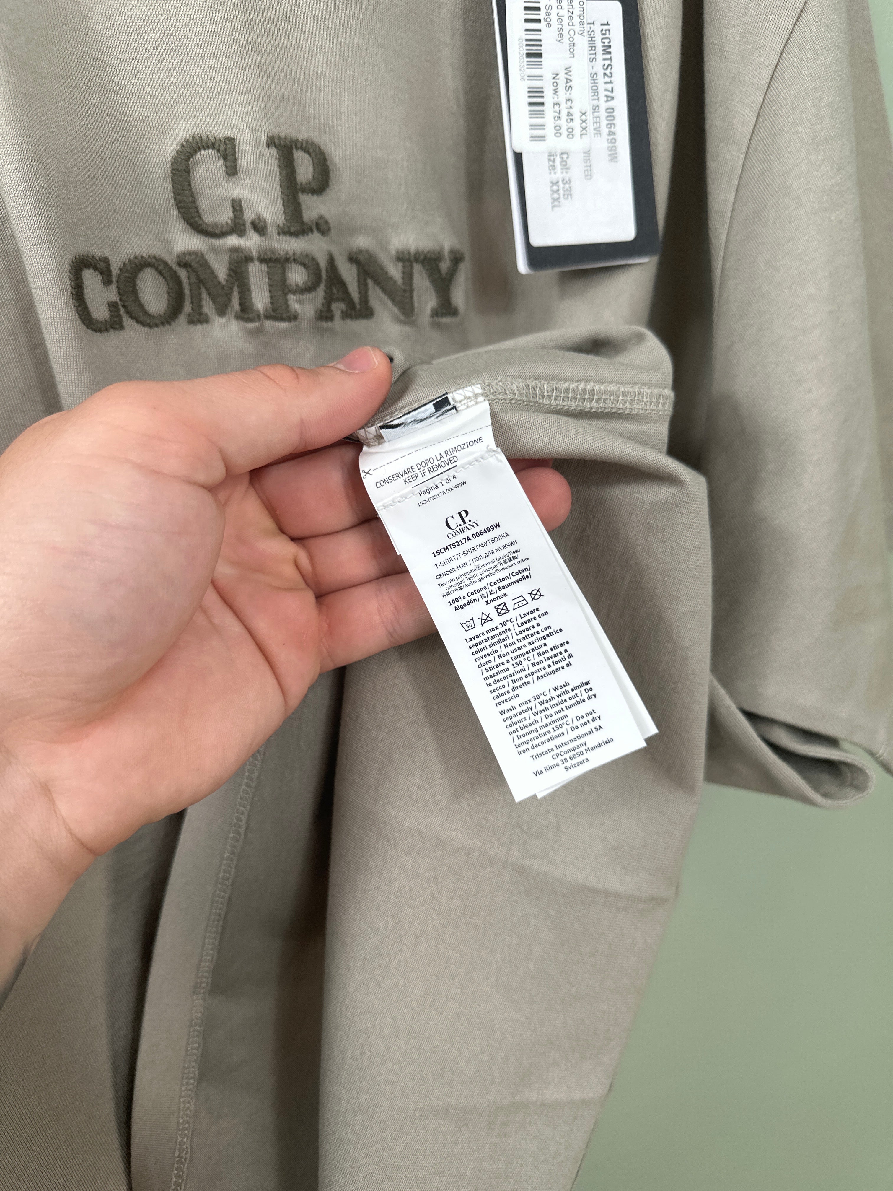 CP Company Sage Tee