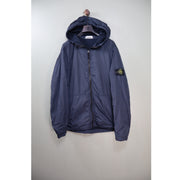 Stone Island Navy Crinkle Reps Jacket