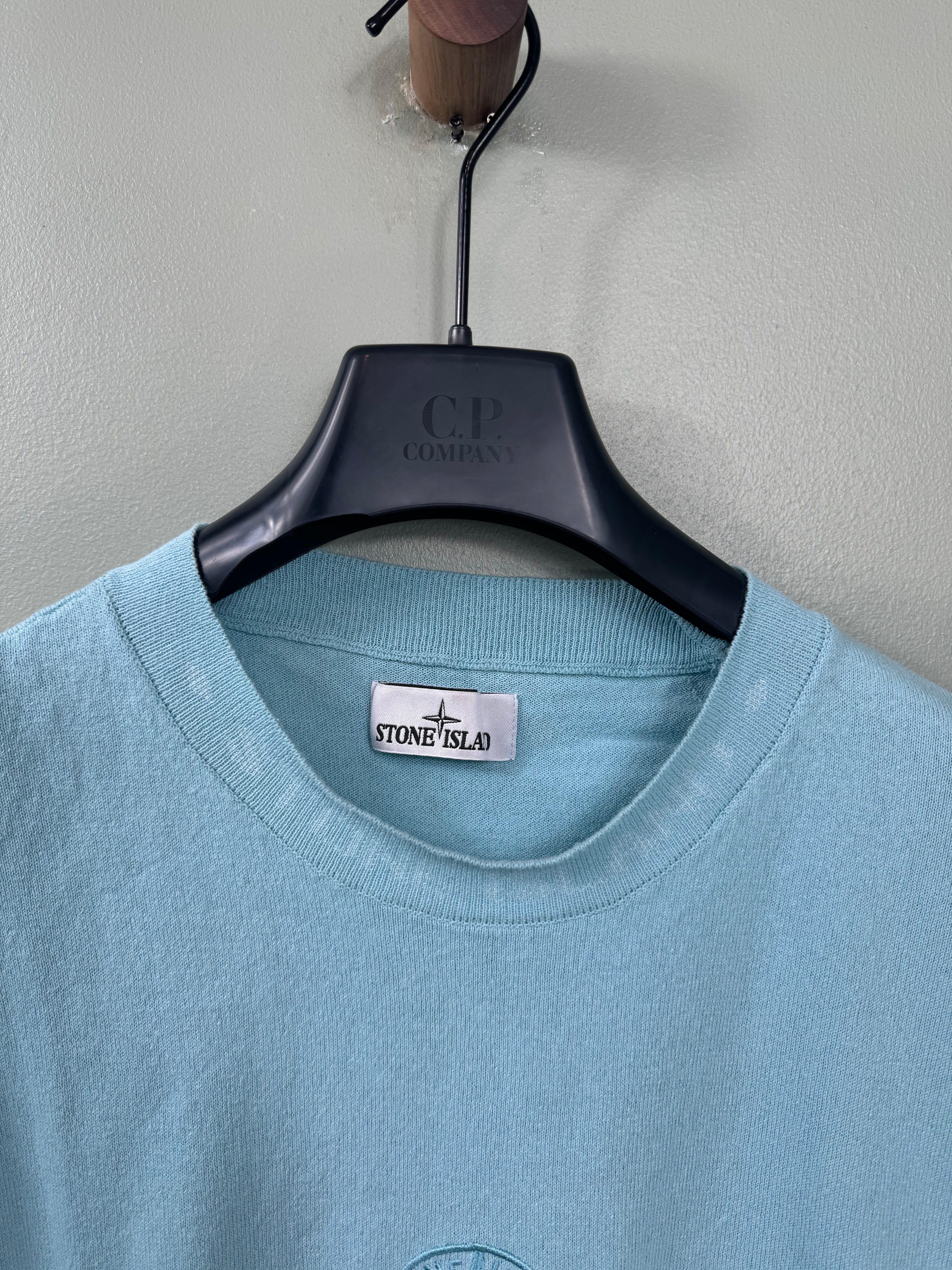 Stone Island Baby Blue Tee