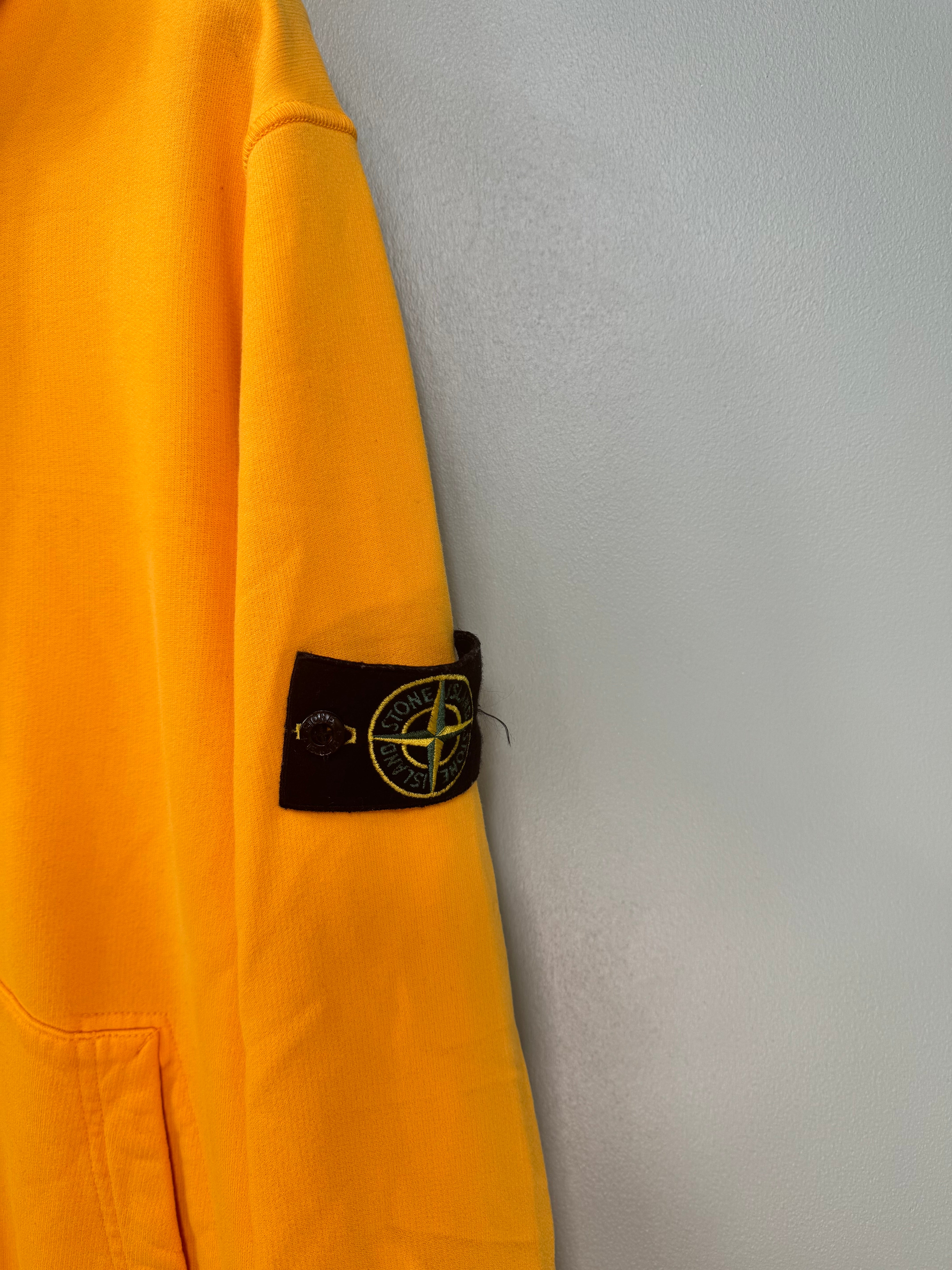 Stone Island Orange Hoodie