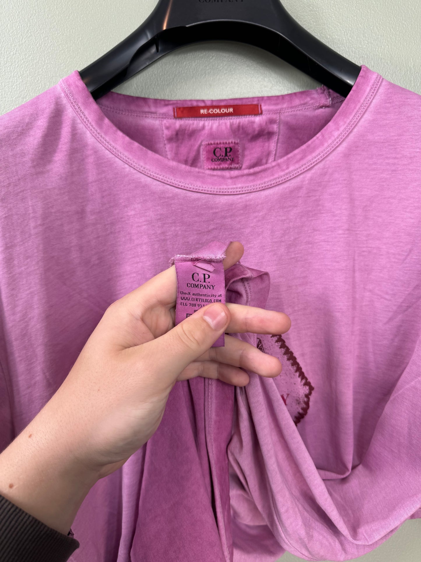 CP Company Purple Tee