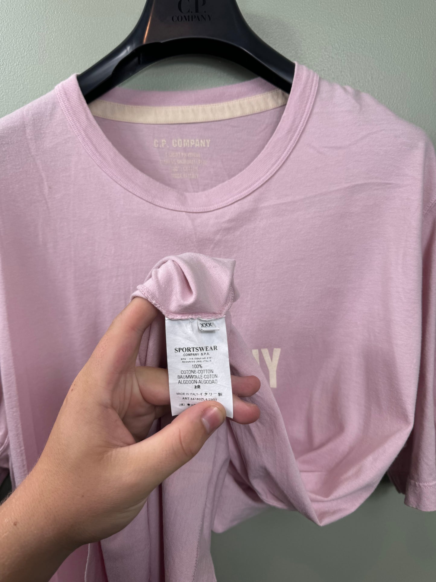 CP Company Pink Tee