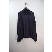 Stone Island Black Ghost 1/4 Button Jumper