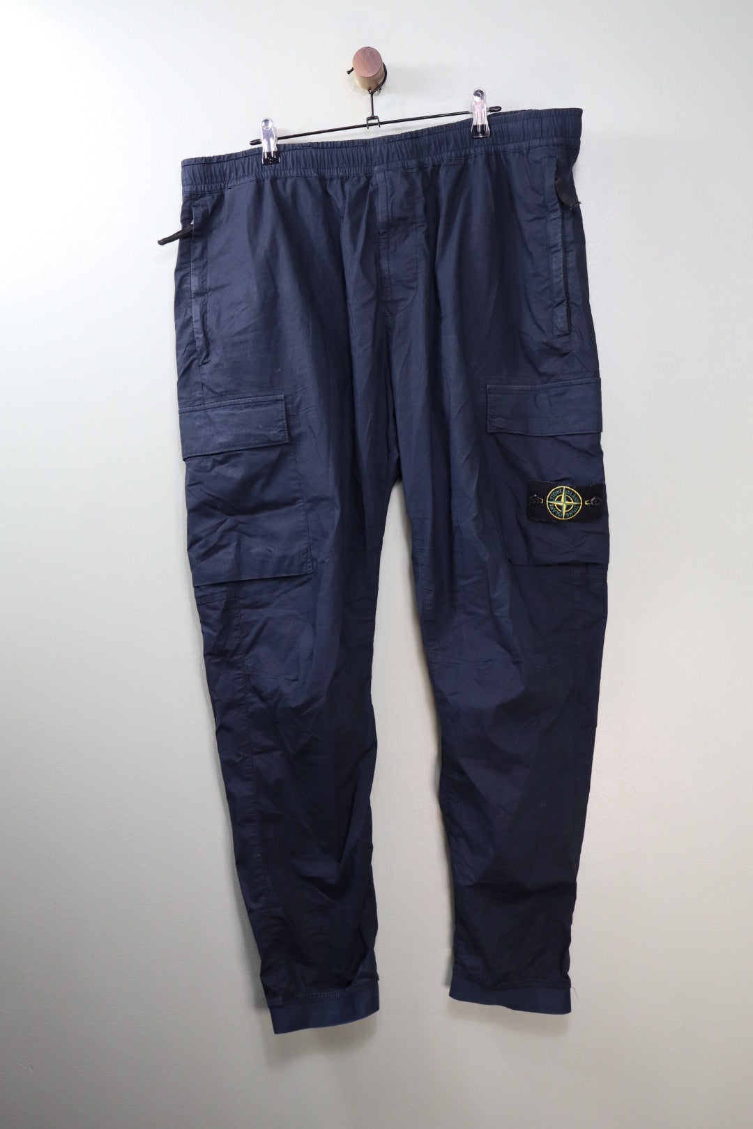 Stone Island Navy RE-T Cargo Bottoms