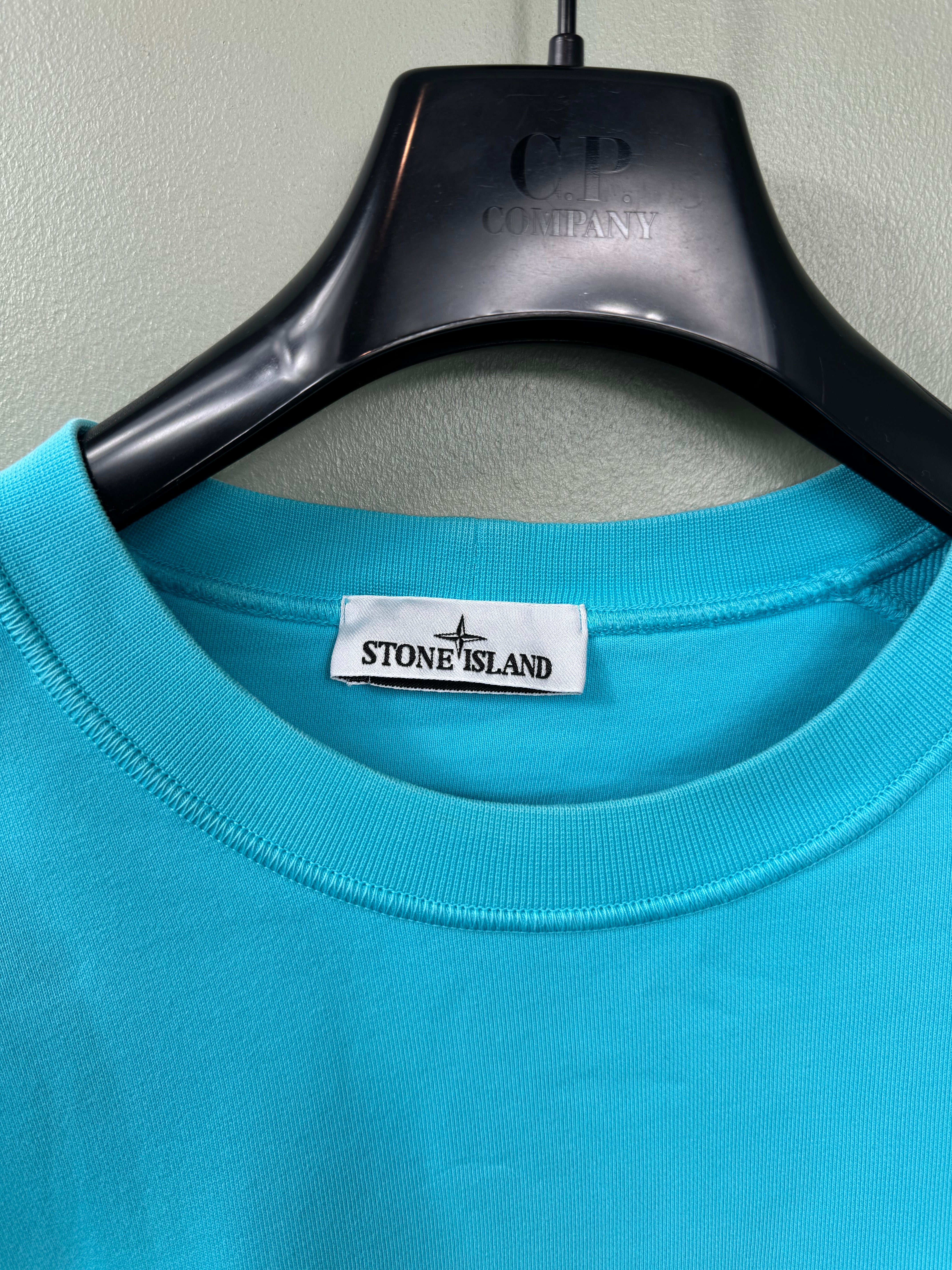 Stone Island Aqua Blue Jumper