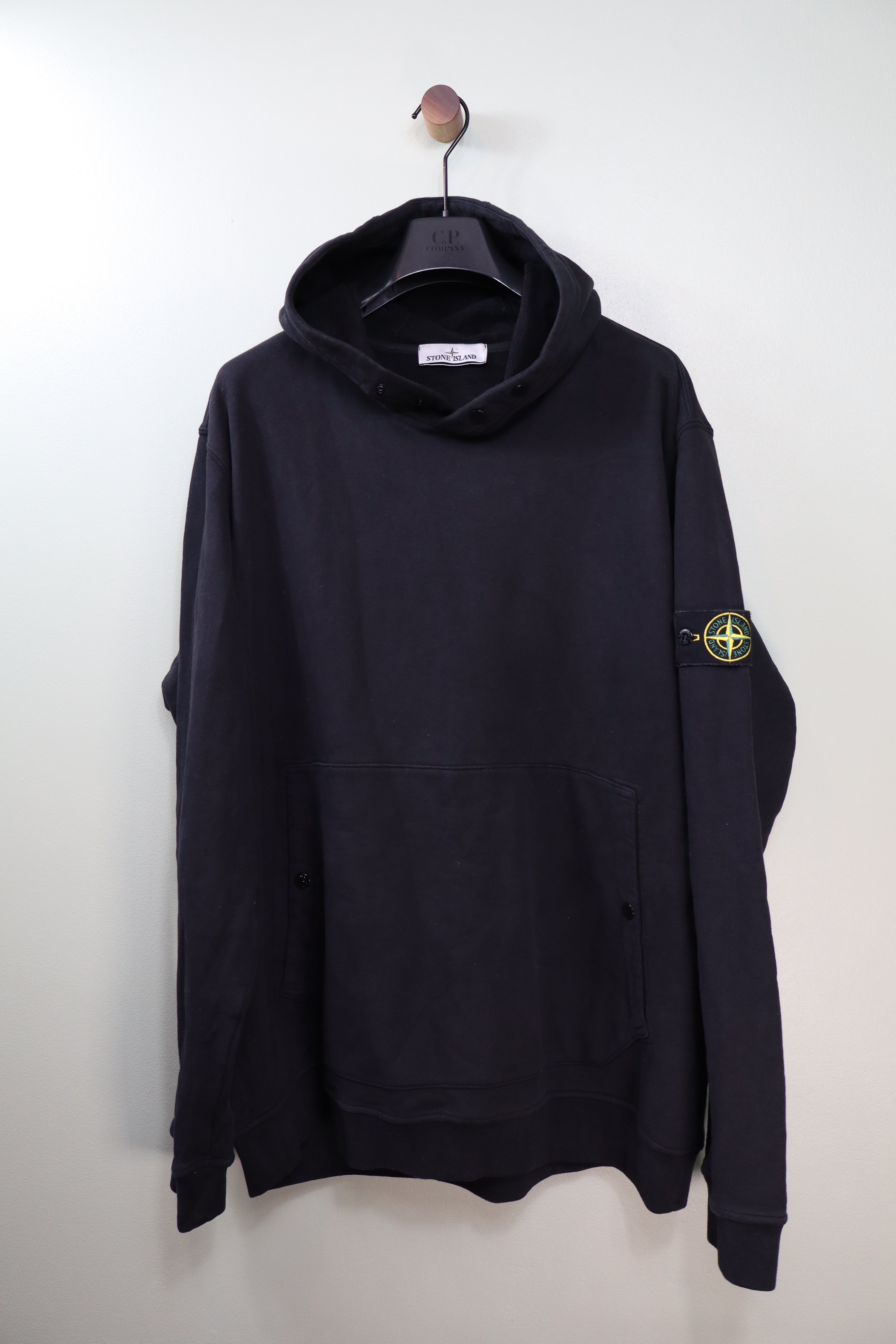 Stone Island Black Hoodie
