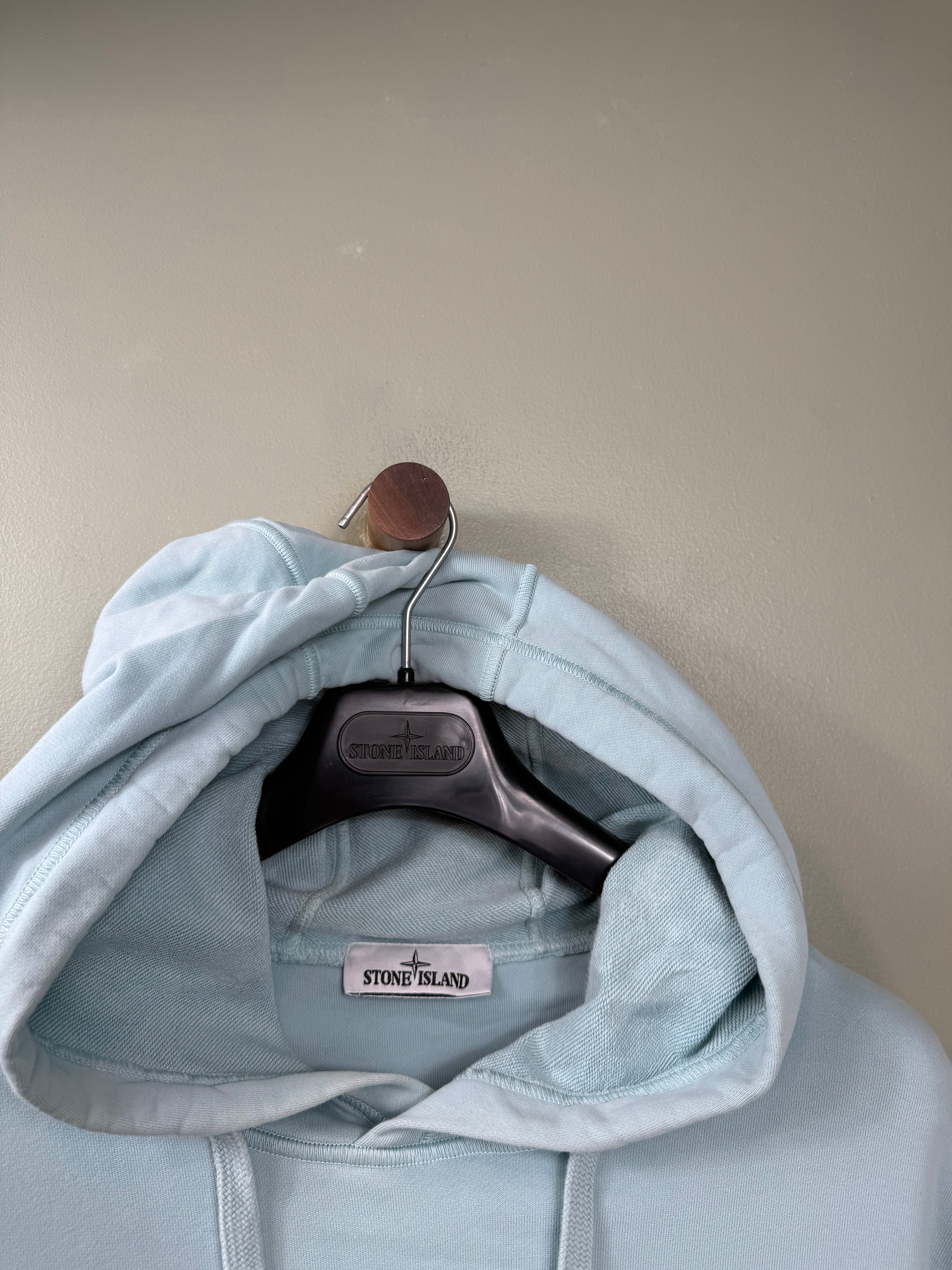 Stone Island Baby Blue Hoodie
