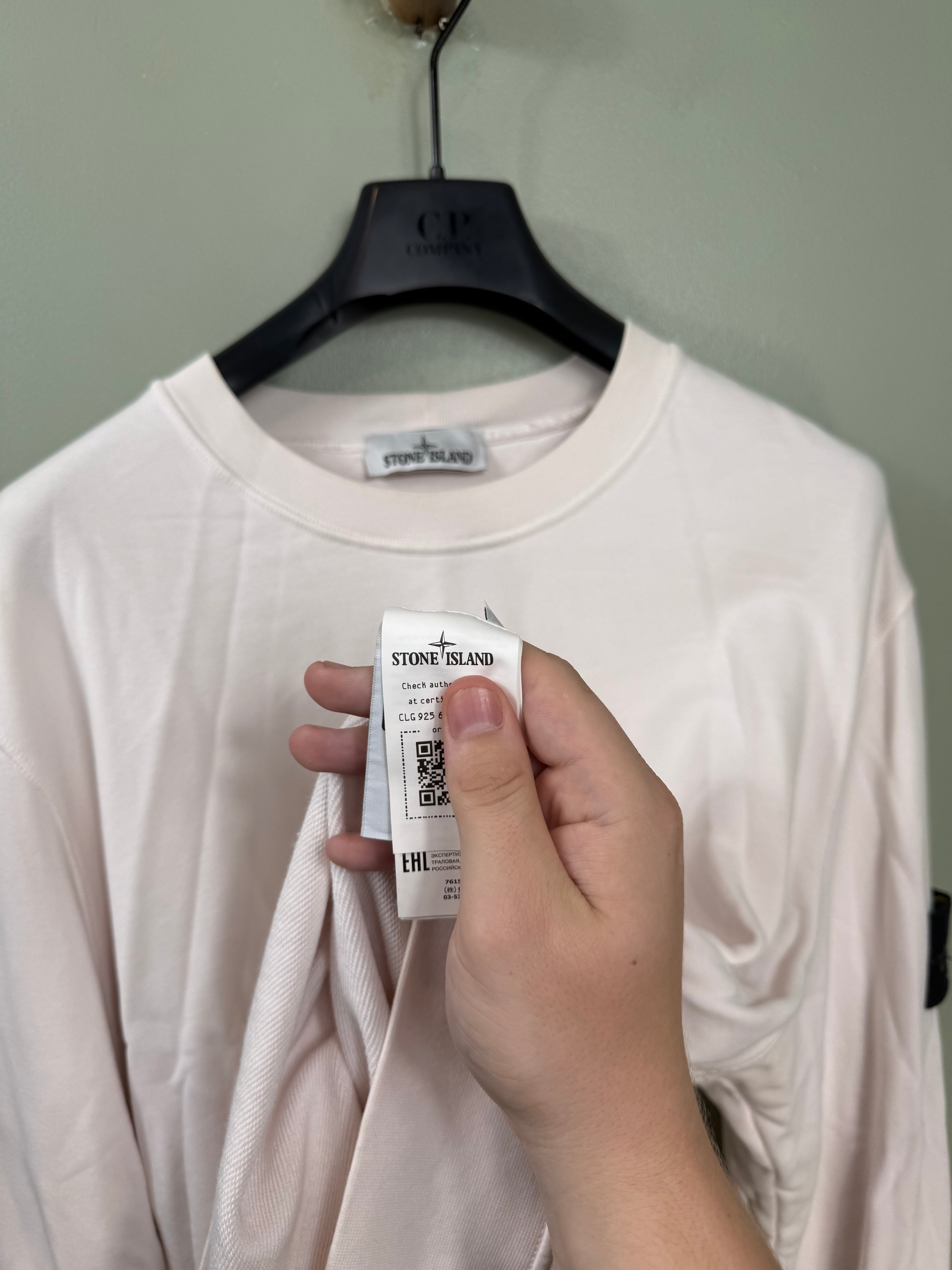 Stone Island Light Pink Jumper