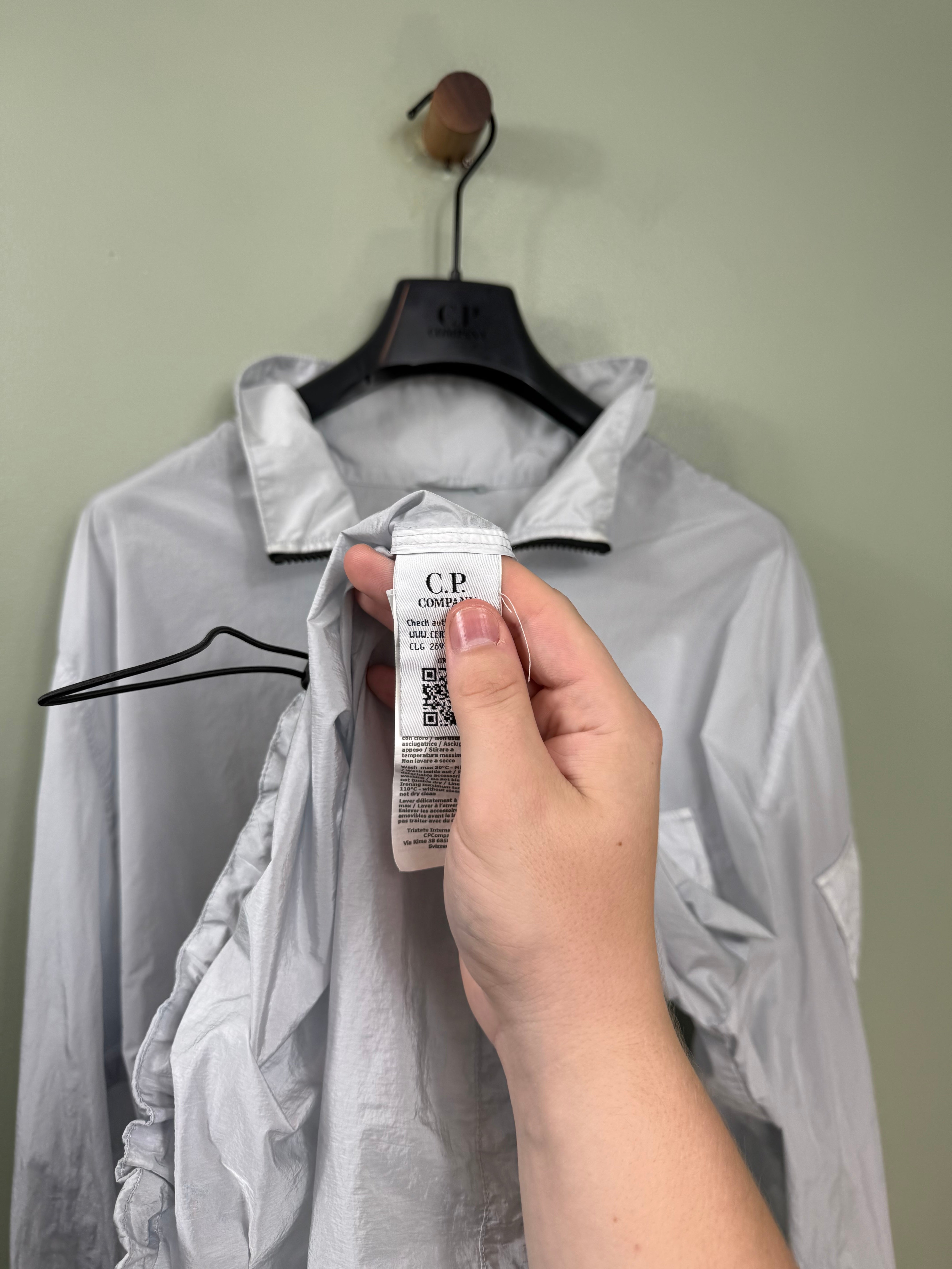C.P. Company Grey Chrome Smock