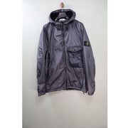 Stone Island Black Lamy Flock Jacket