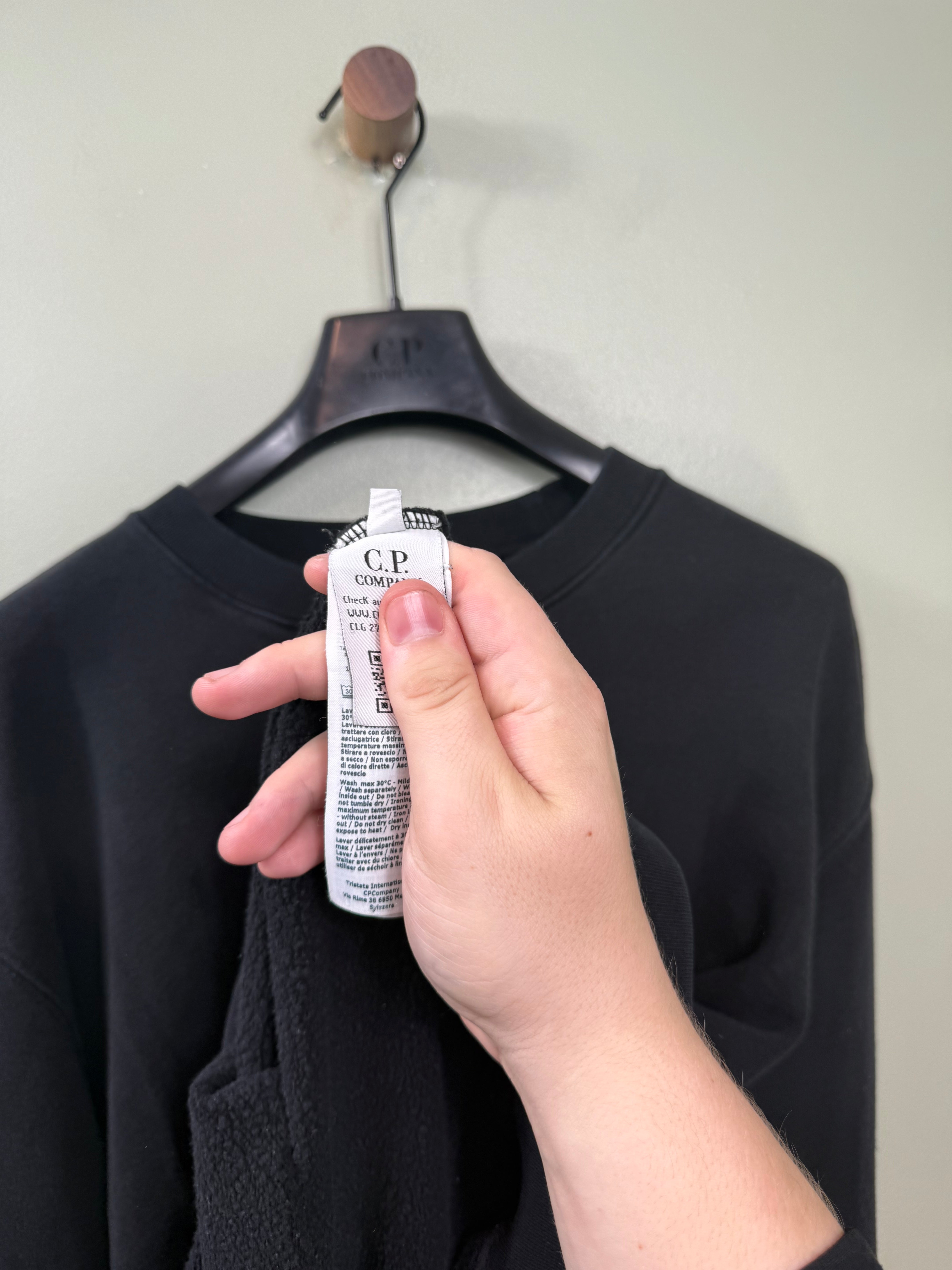 C.P. Company Black Jumper