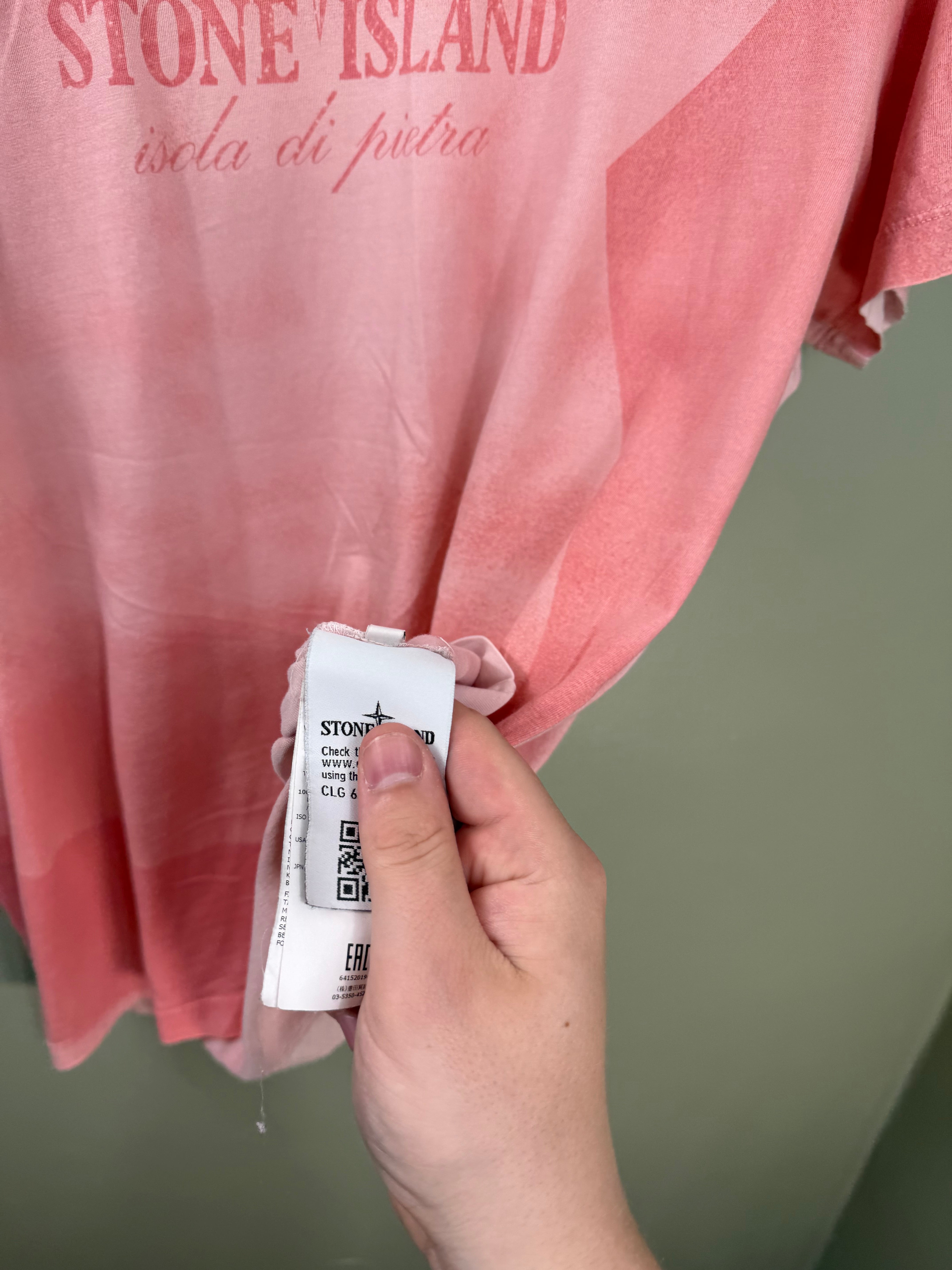 Stone Island Pink T-Shirt