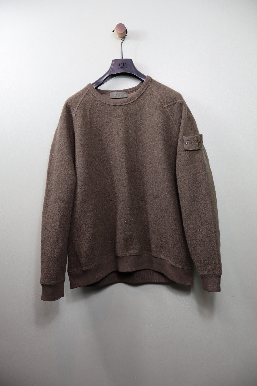 Stone Island Khaki Ghost Knit Jumper