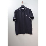 Stone Island Black Slim Fit Polo