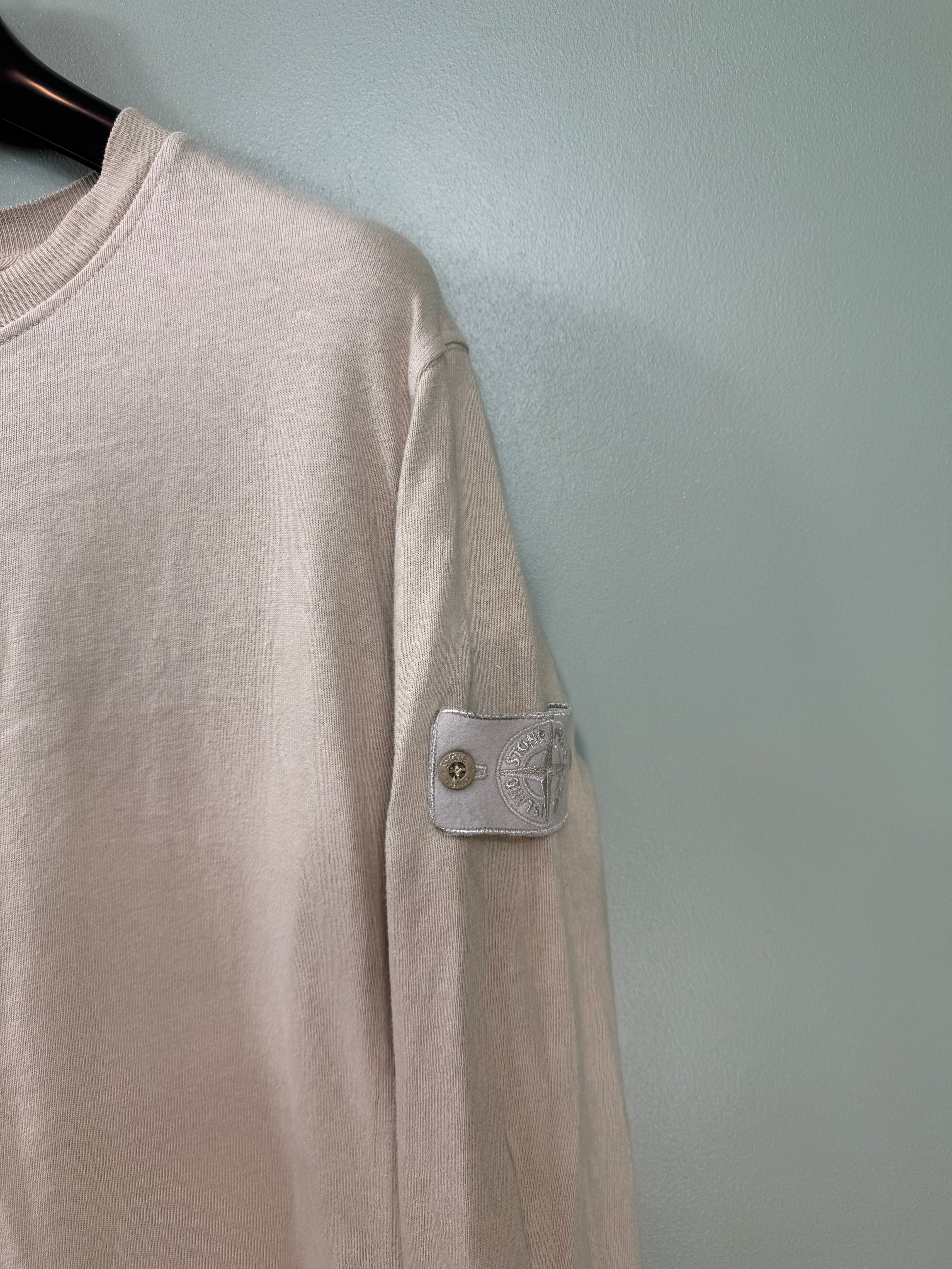 Stone Island Beige Ghost Jumper