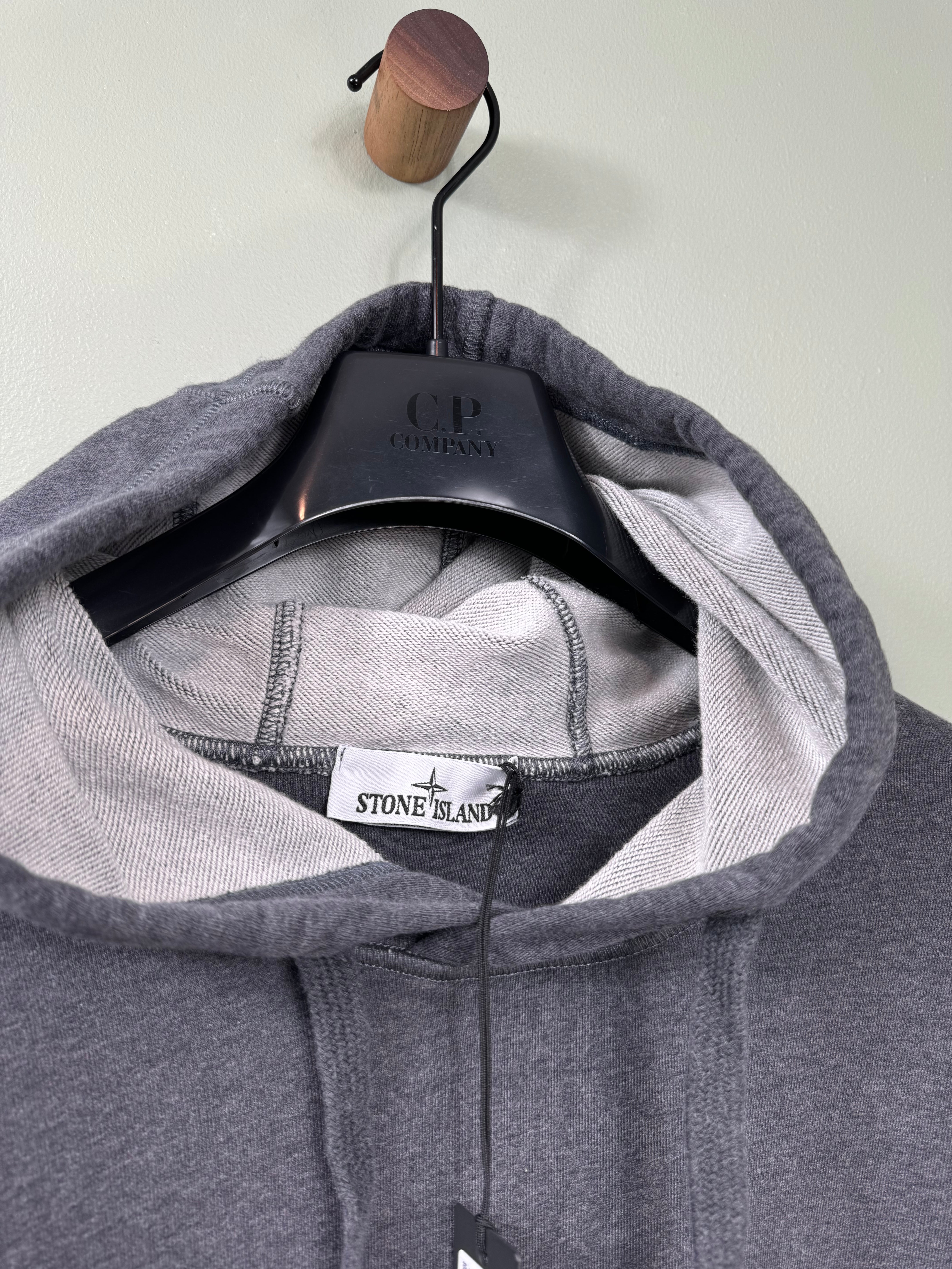 Stone Island Charcoal Grey Hoodie