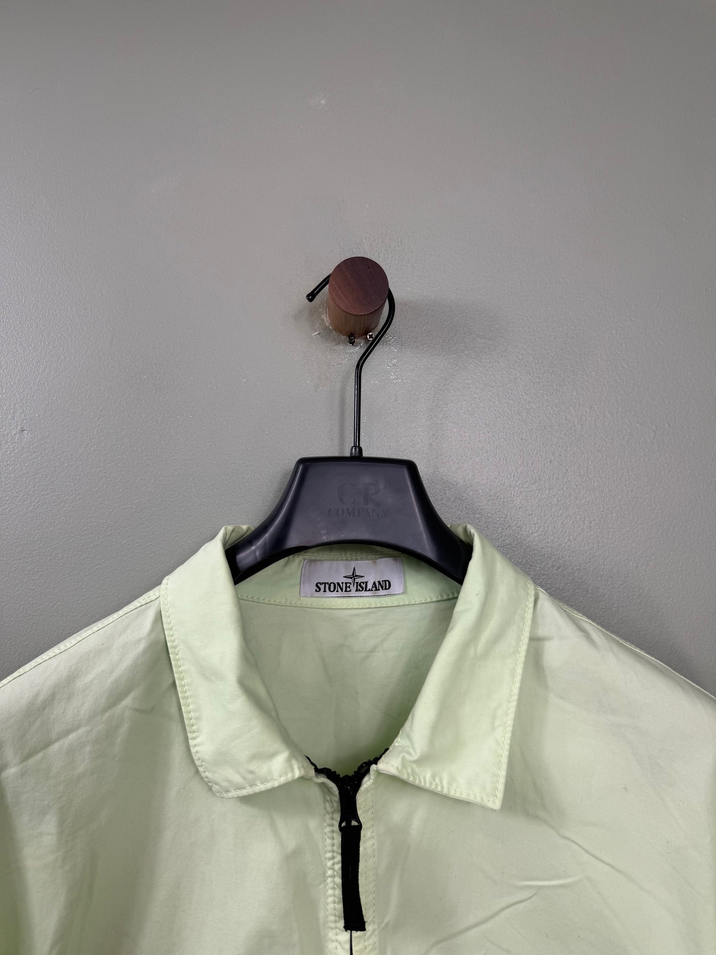 Stone Island Pastel Green Overshirt