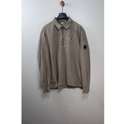 C.P. Company Khaki 1/4 Zip Overshirt