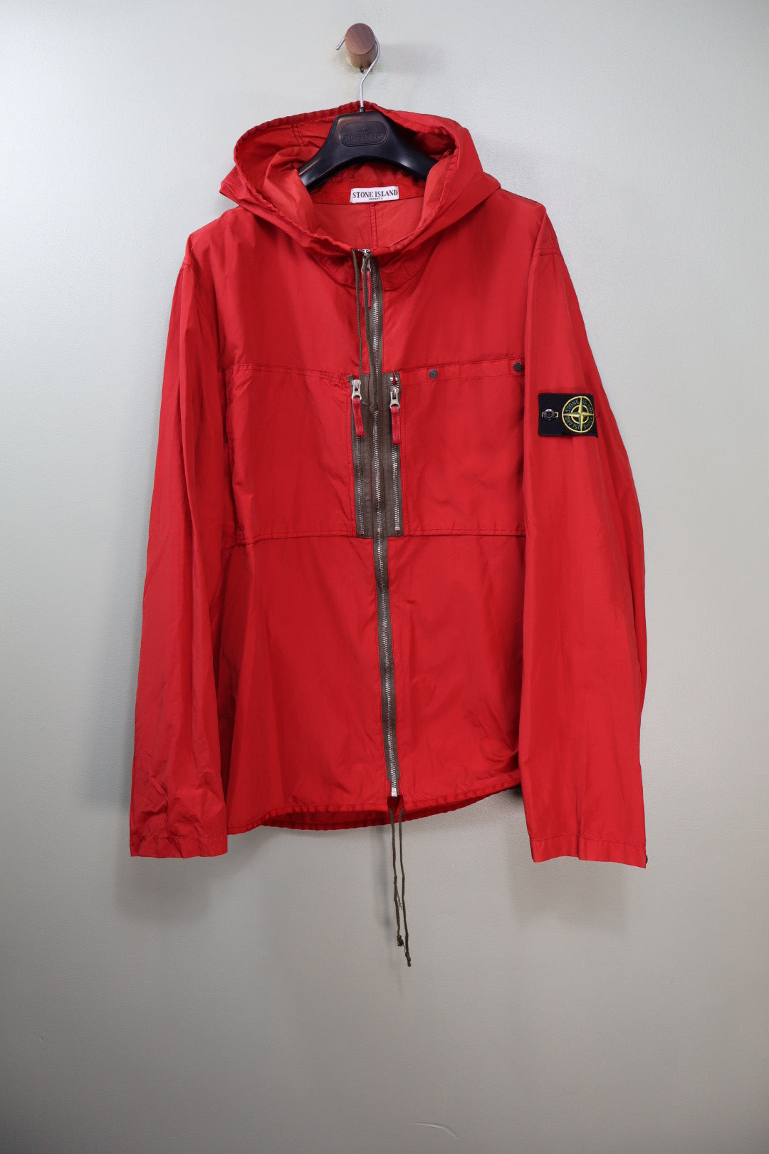 Stone Island Red Tela Jacket
