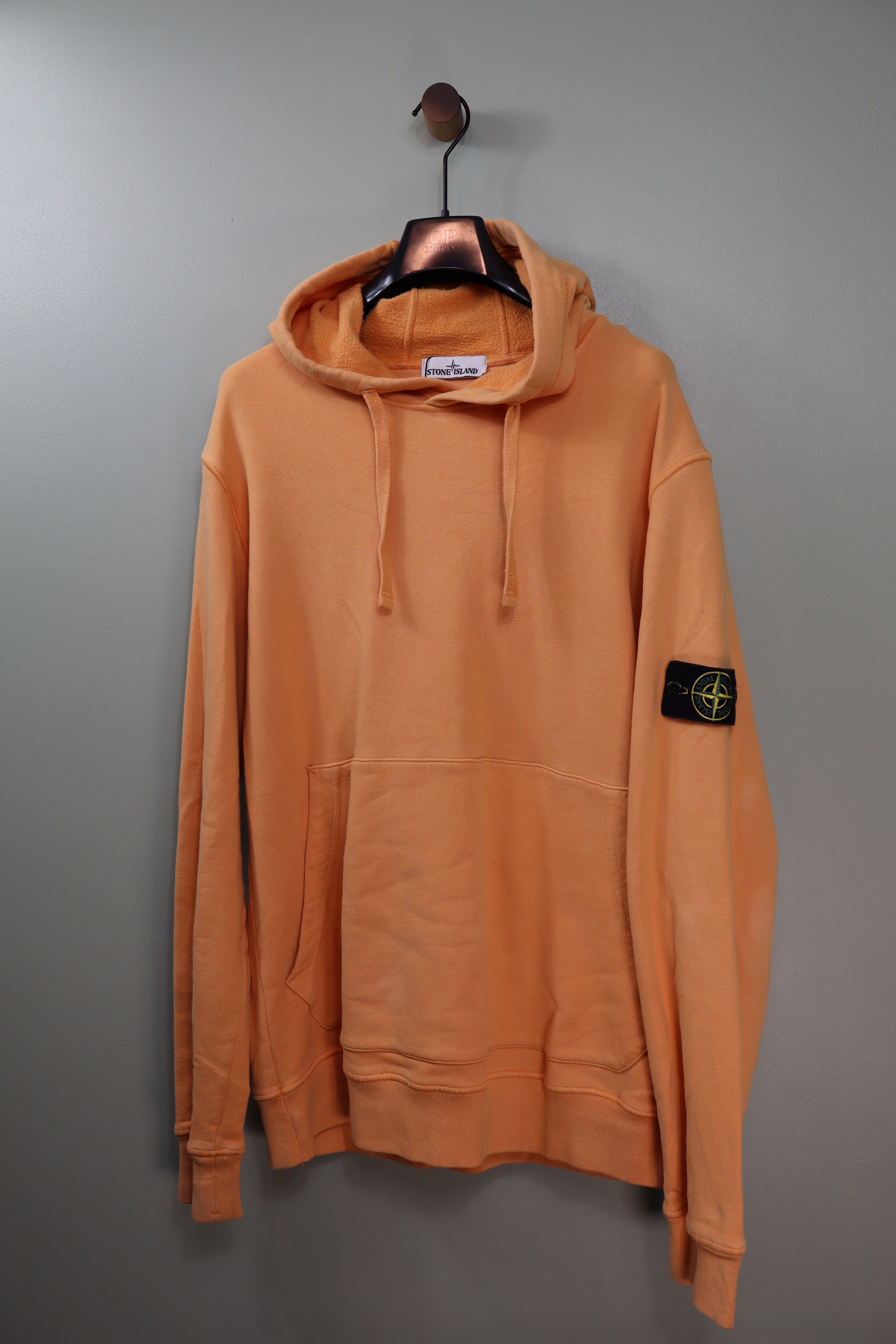 Stone Island Orange Hoodie
