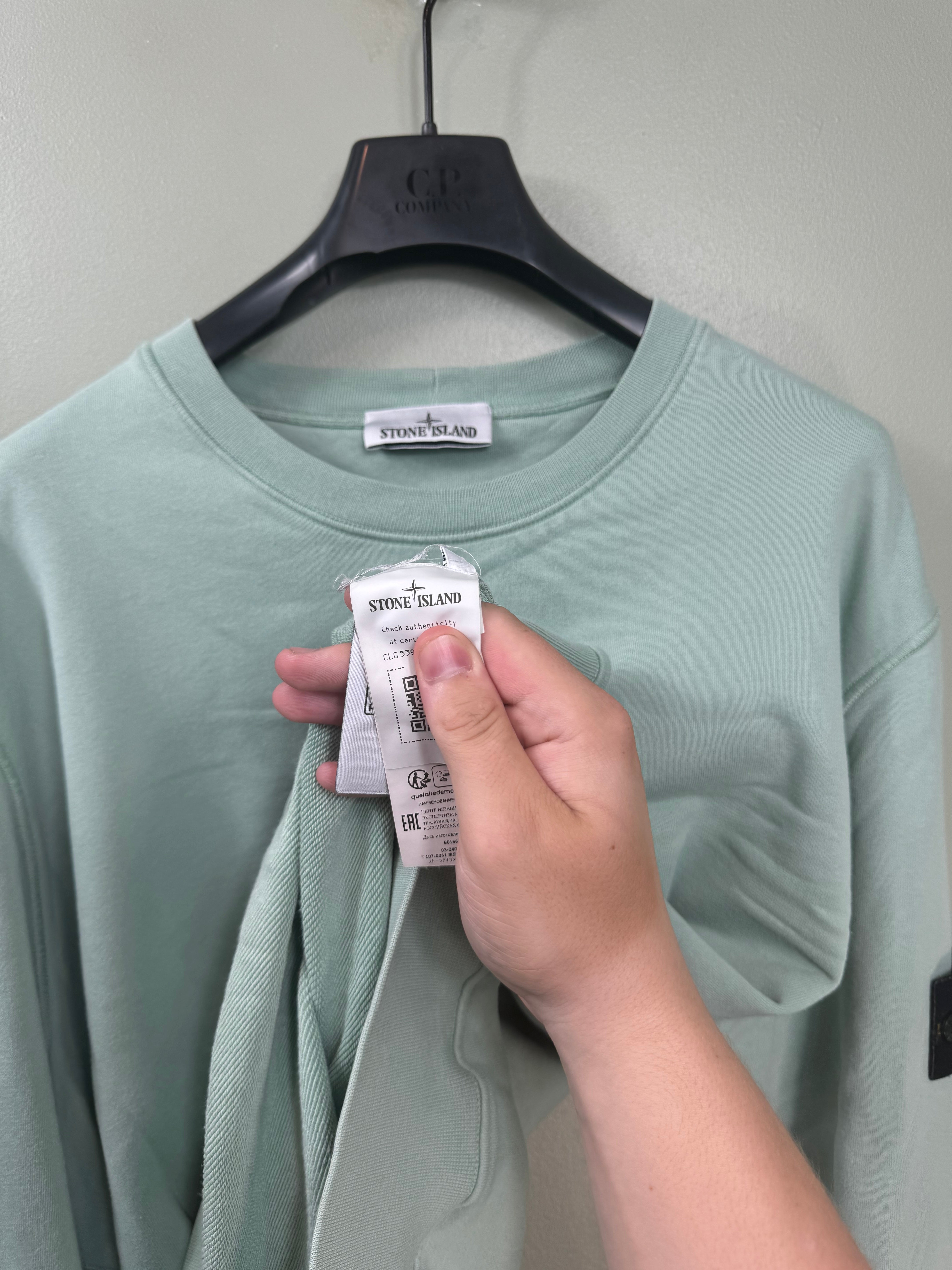 Stone Island Pastel Blue Jumper