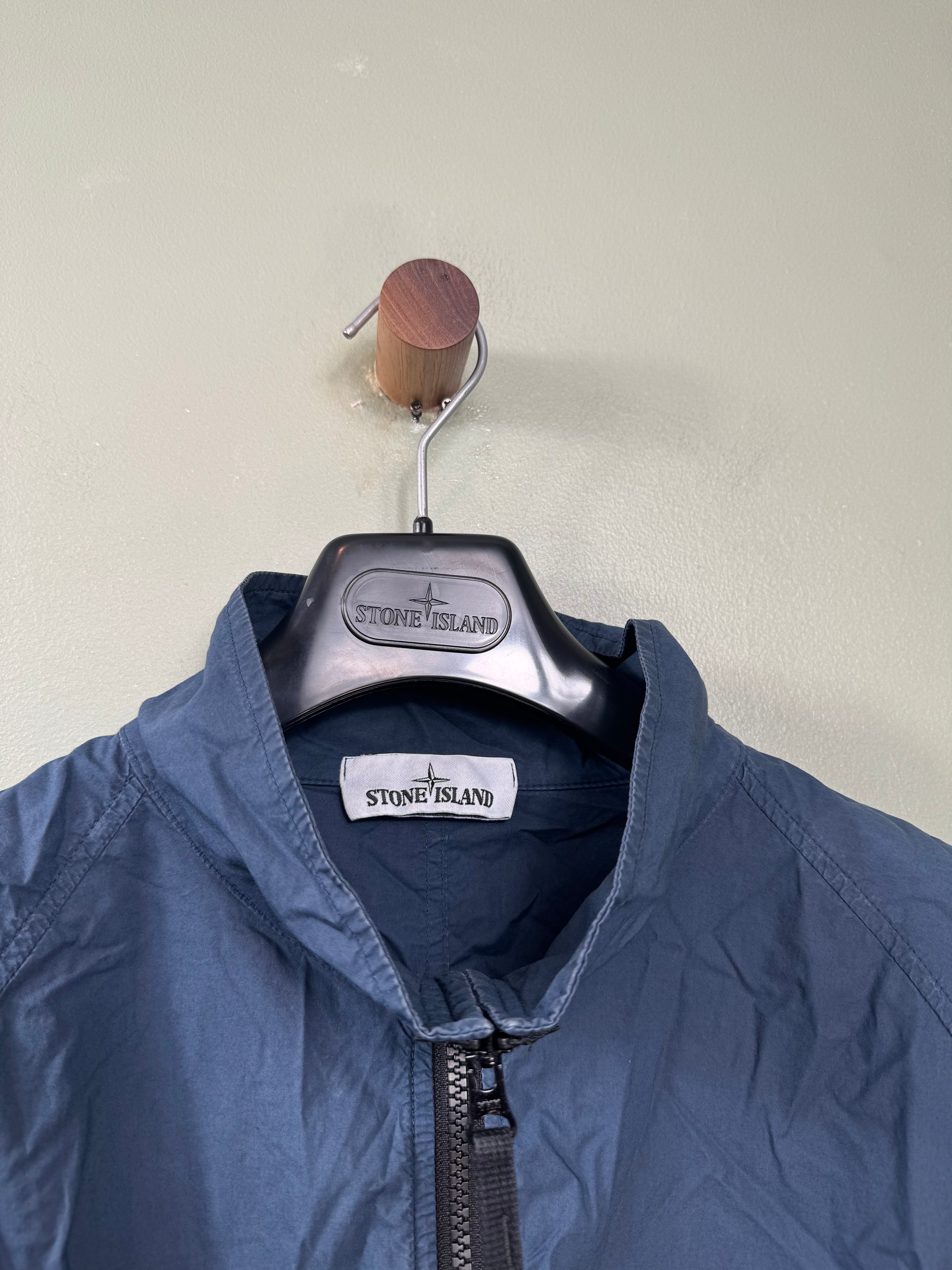 Stone Island Dark Blue Smock Overshirt
