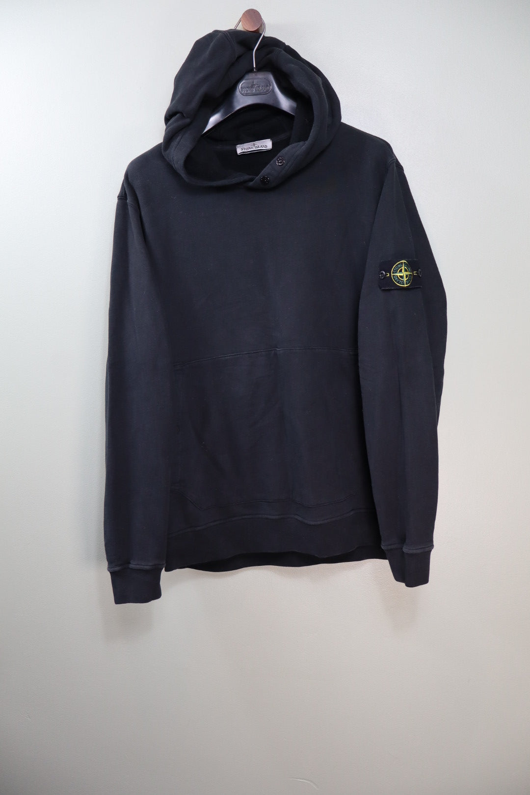 Stone Island Black Hoodie