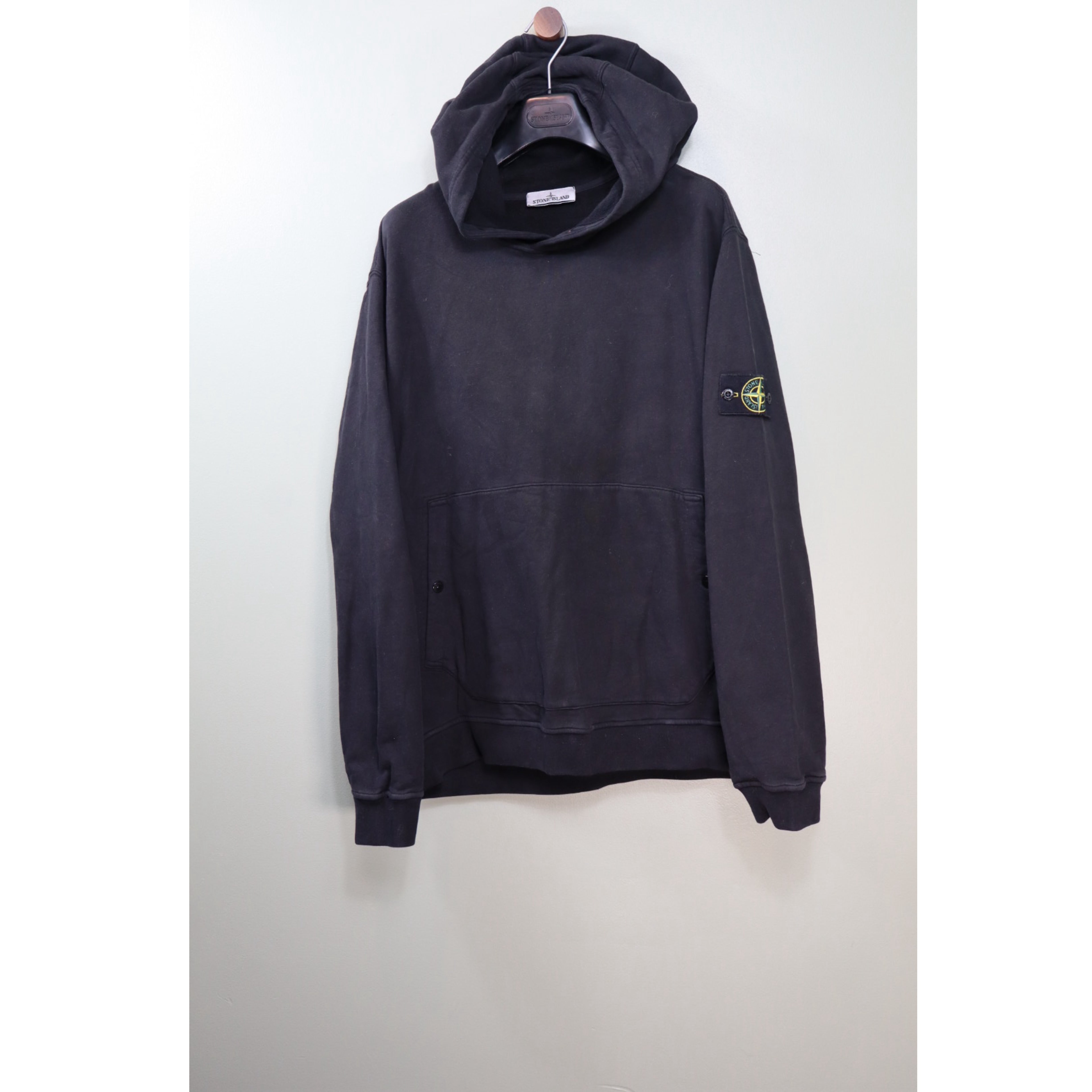 Stone Island Black Hoodie