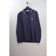 Stone Island Navy Slim Fit Polo