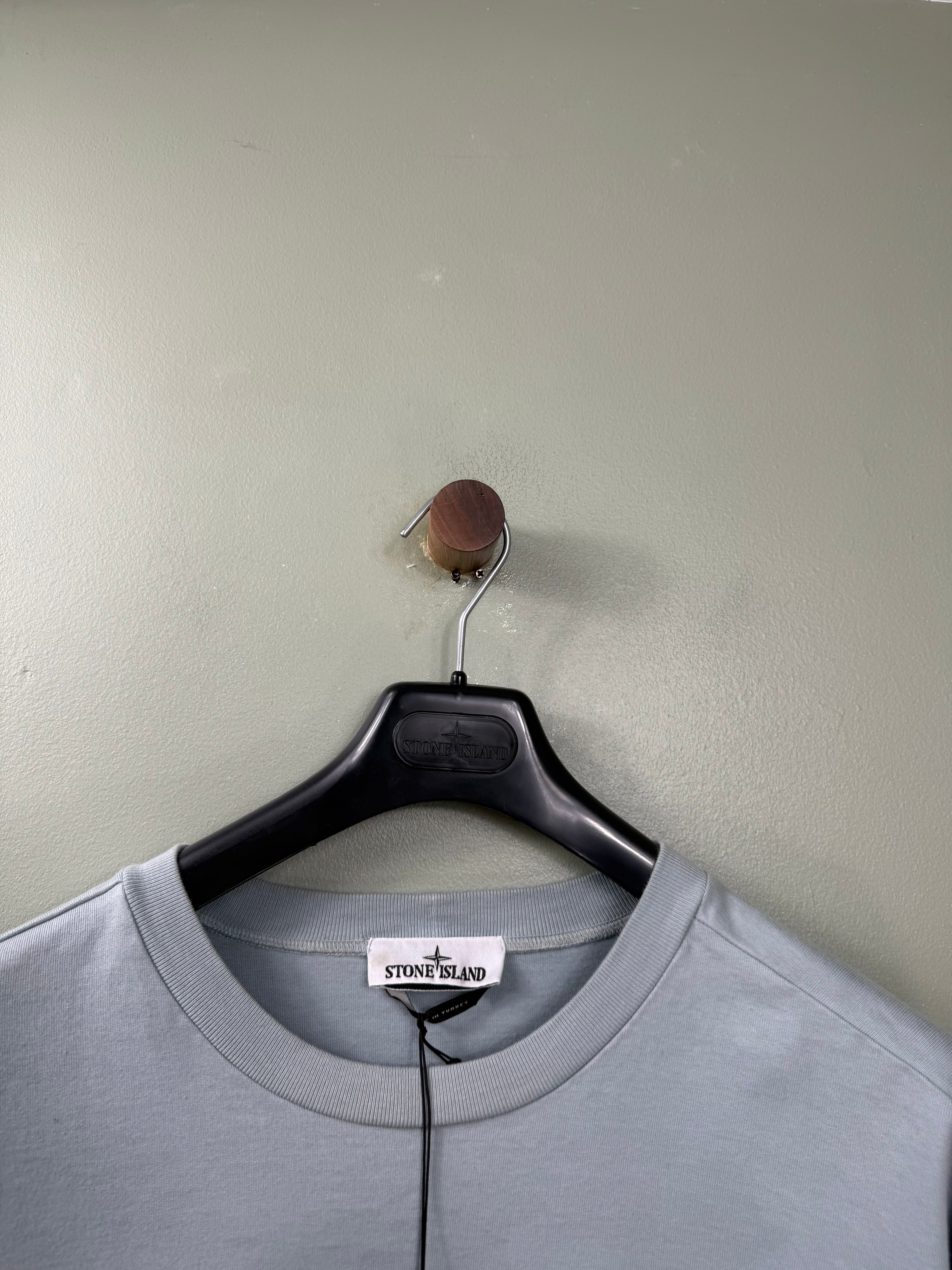 Stone Island Pastel Blue Jumper