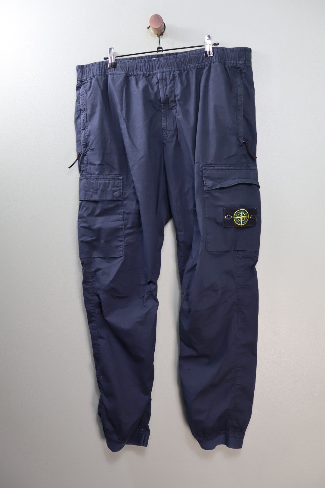 Stone Island Navy RE-T Cargo Bottoms