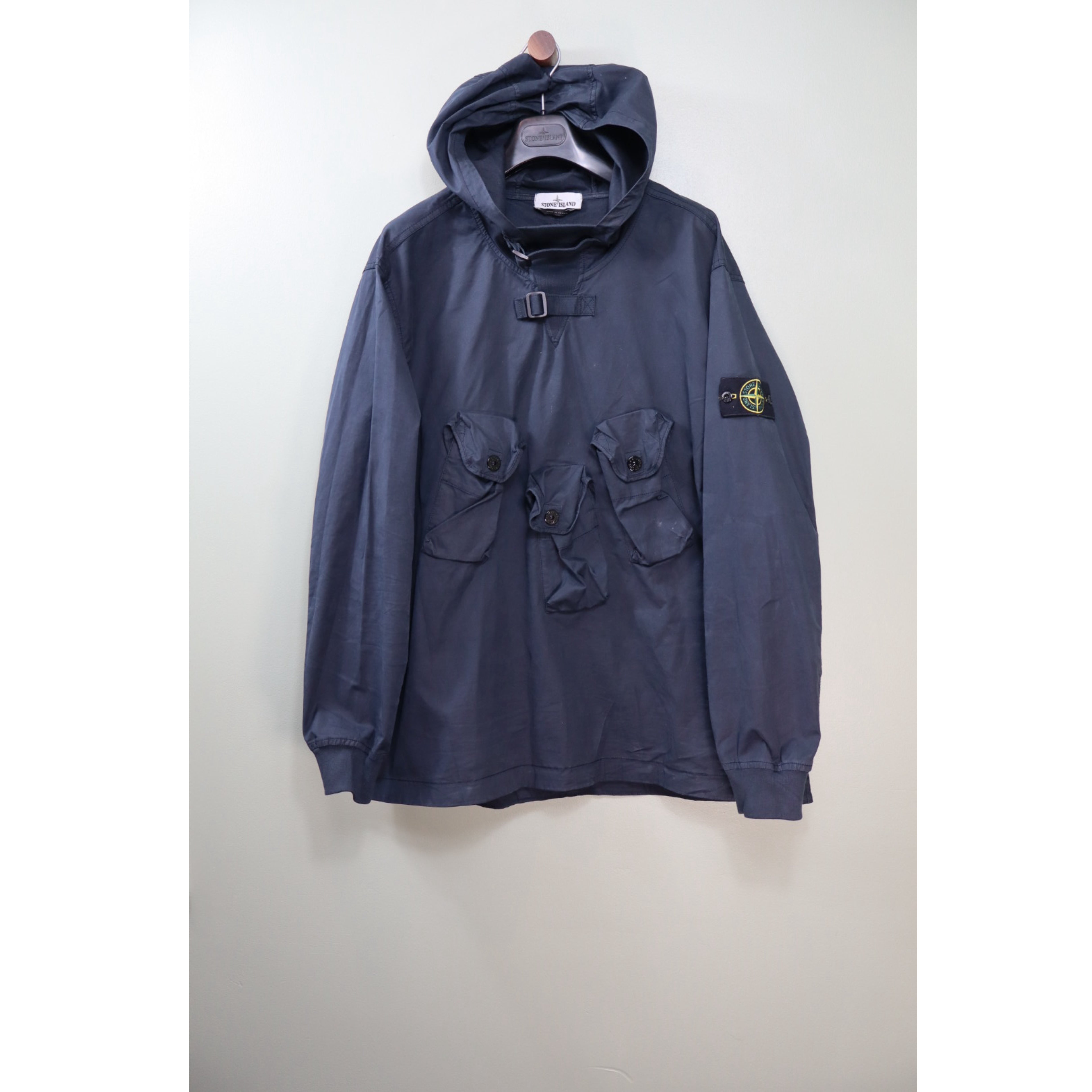 Stone Island Navy Multi-Pocket Smock