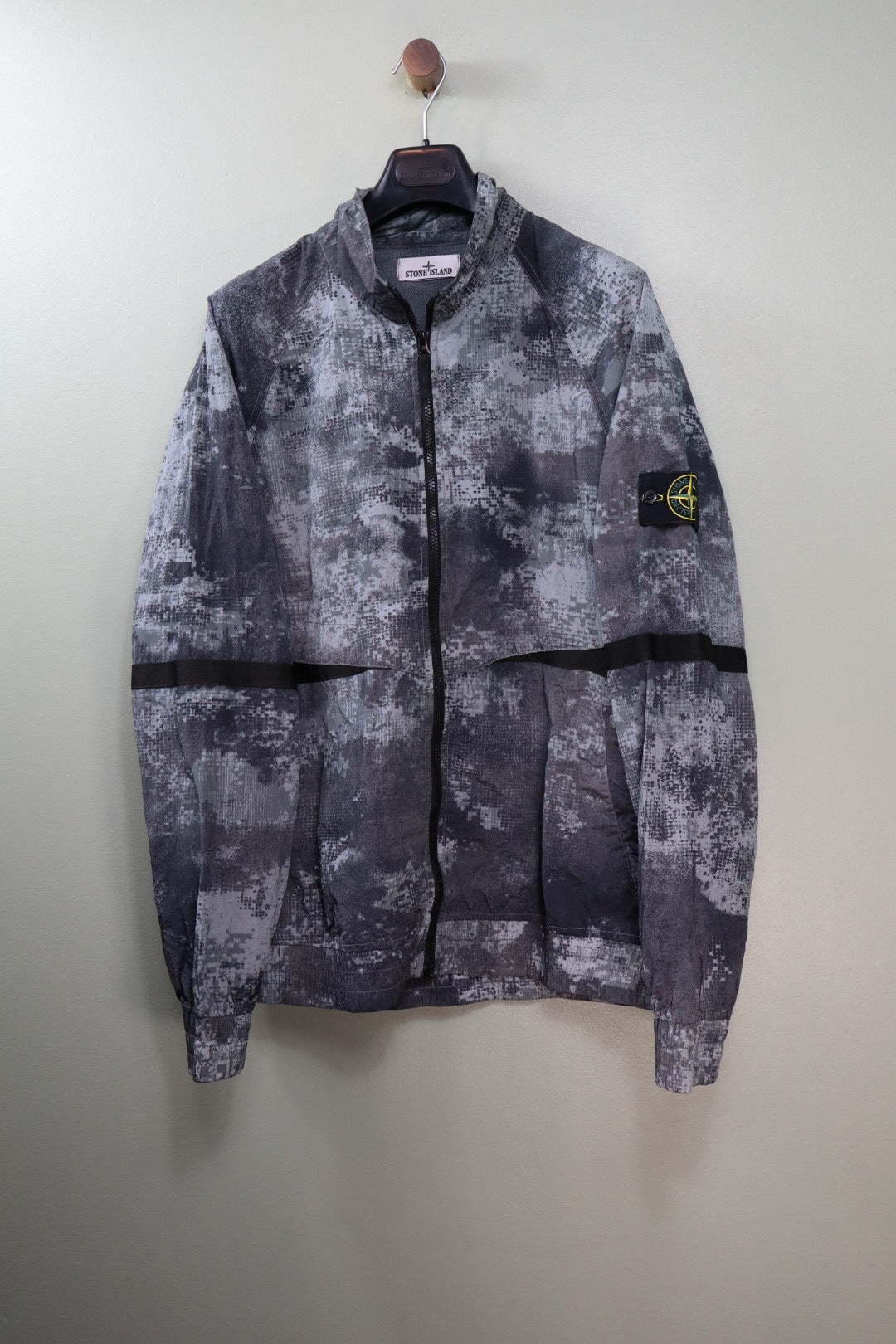 Stone Island Grey Felpa Guibbotto Jacket