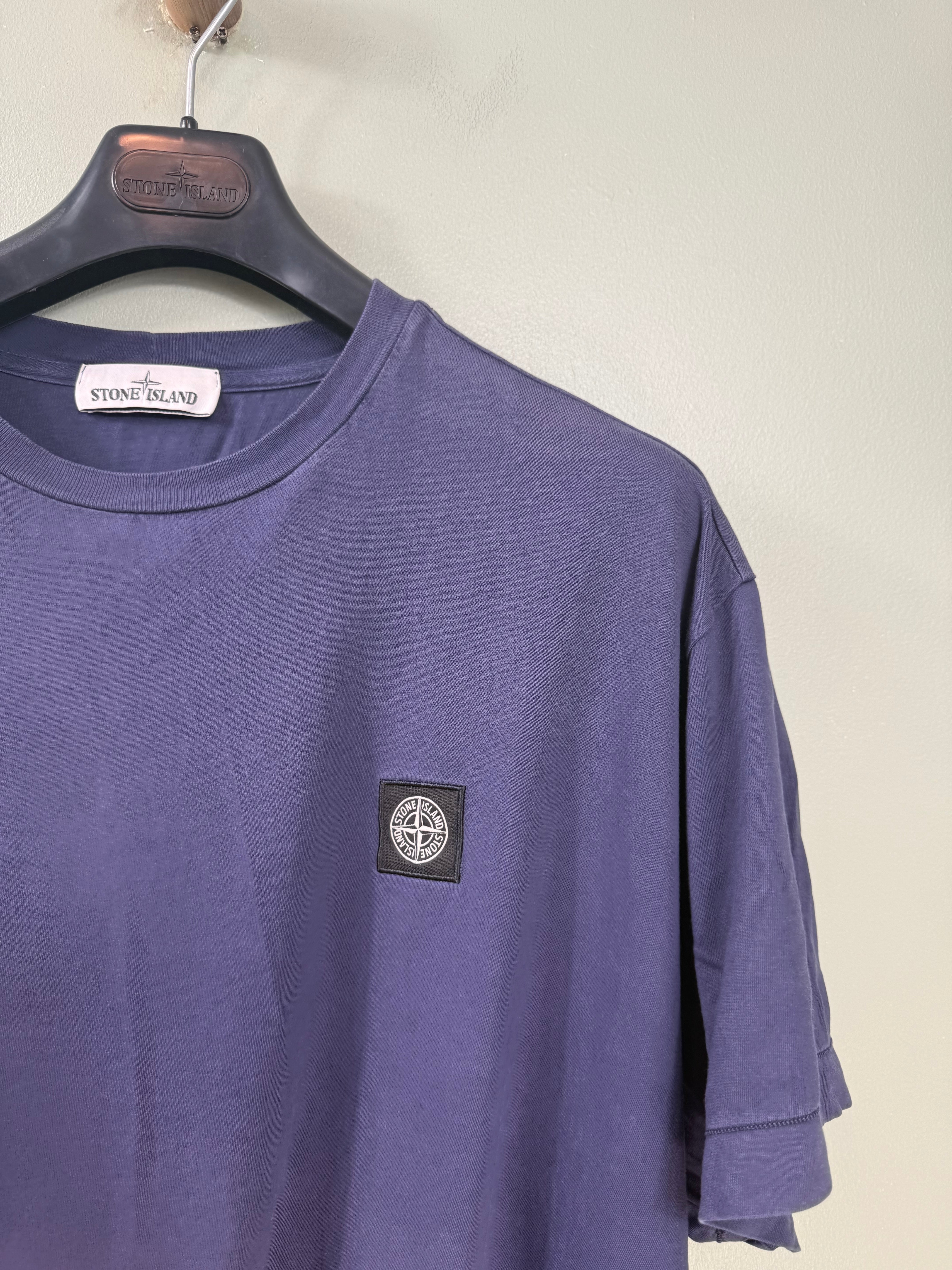 Stone Island Purple T-Shirt