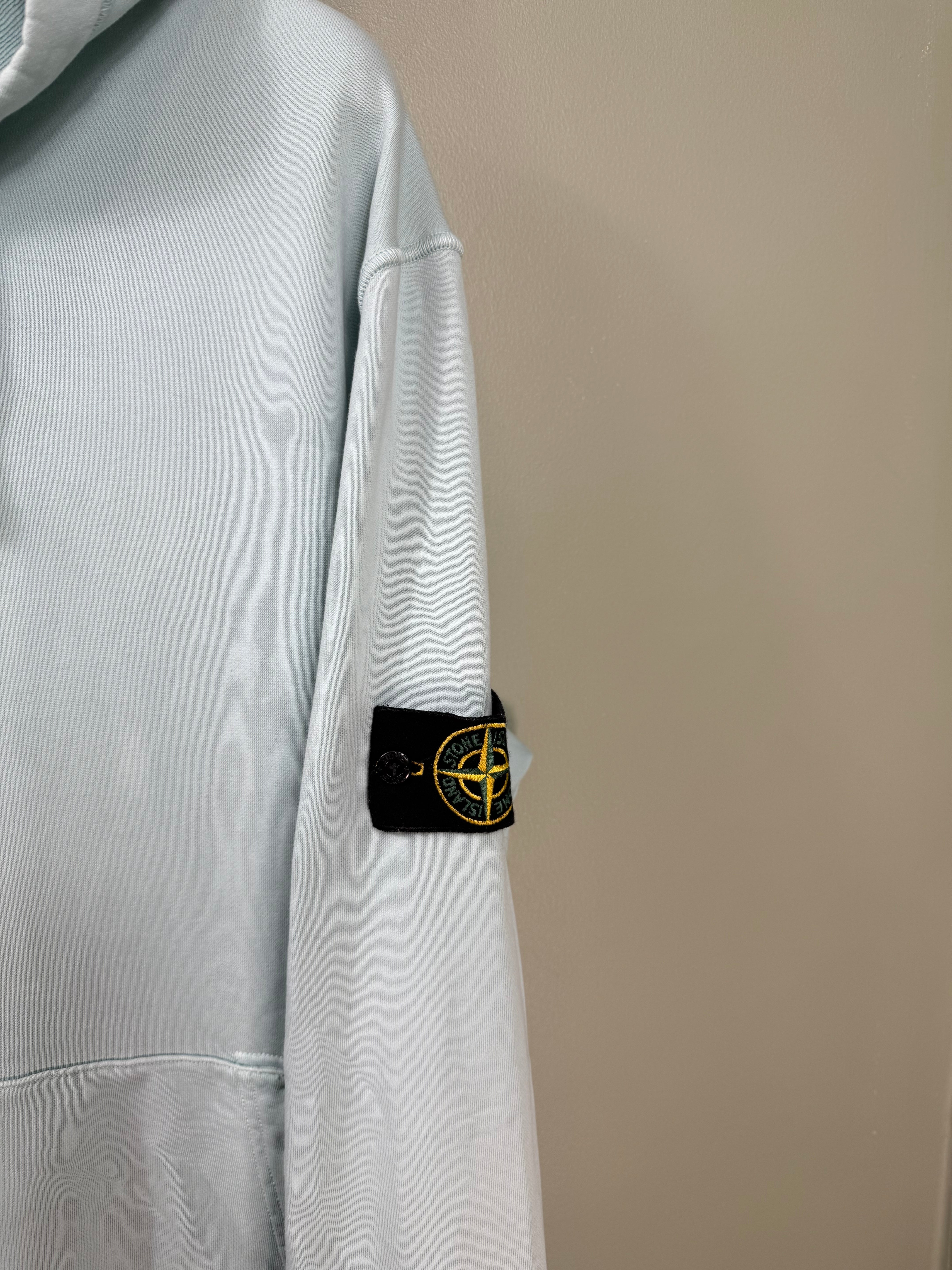 Stone Island Baby Blue Hoodie