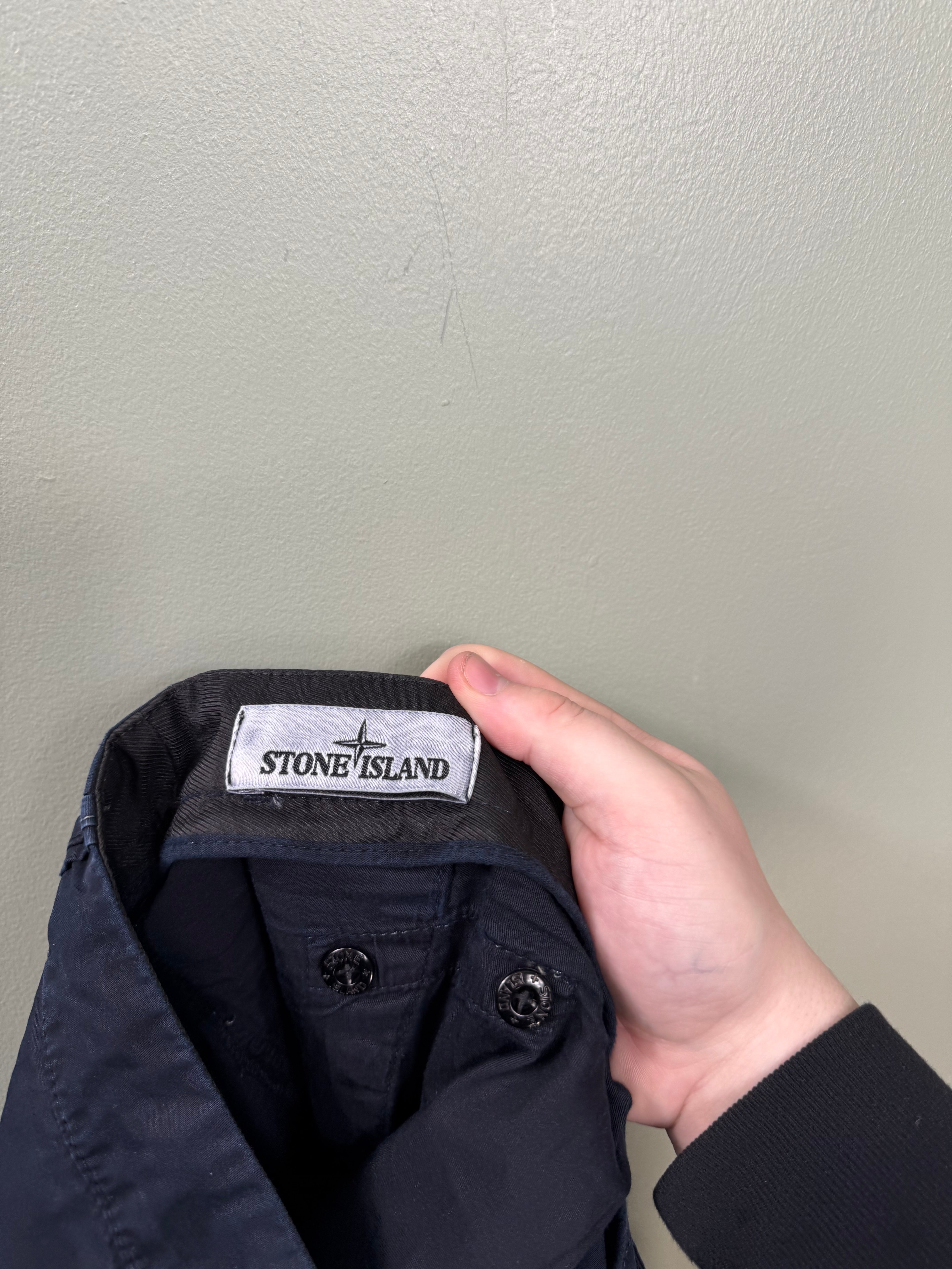 Stone Island Navy SL Cargo Shorts