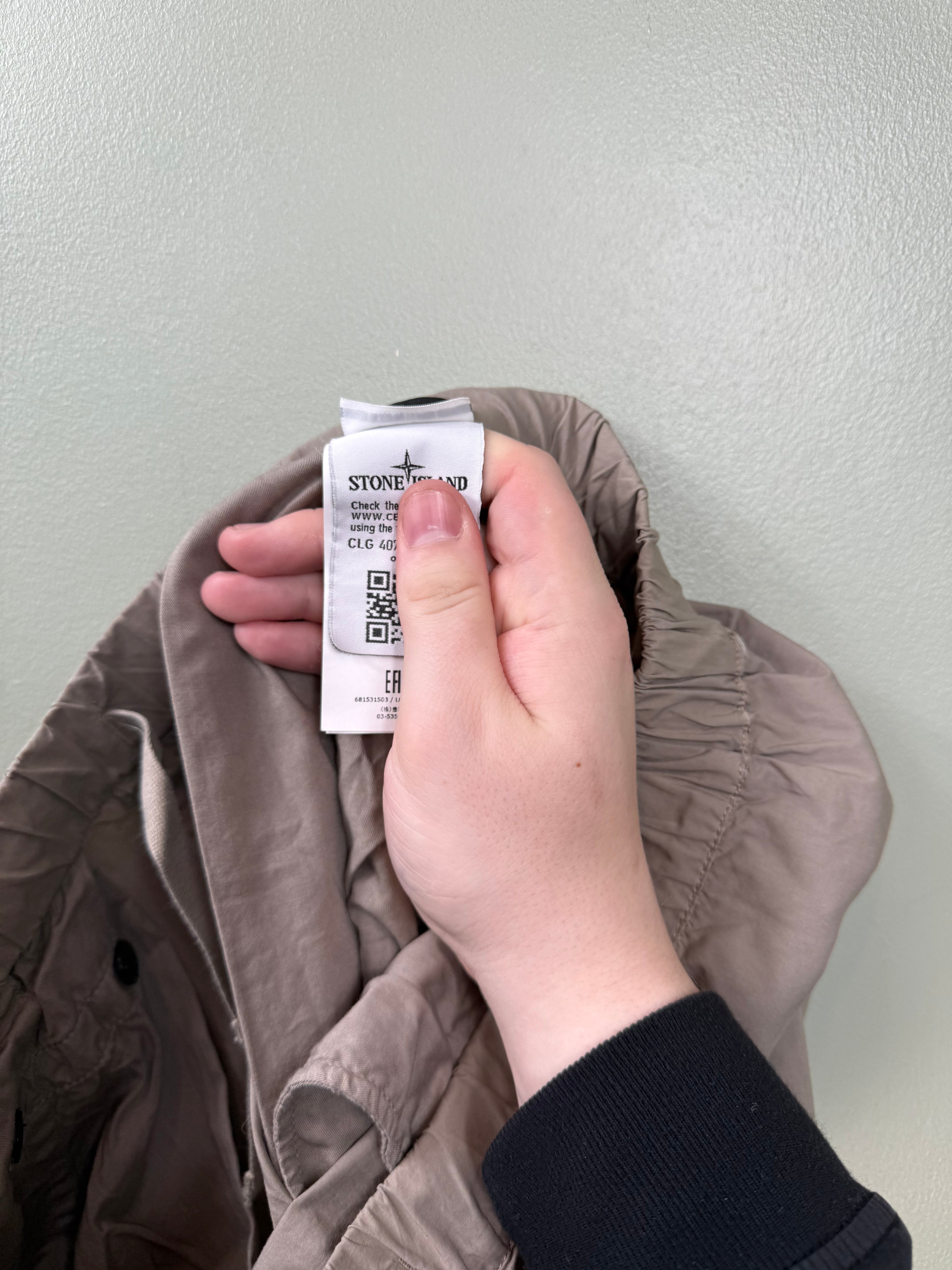 Stone Island Beige RE-T Cargo Bottoms