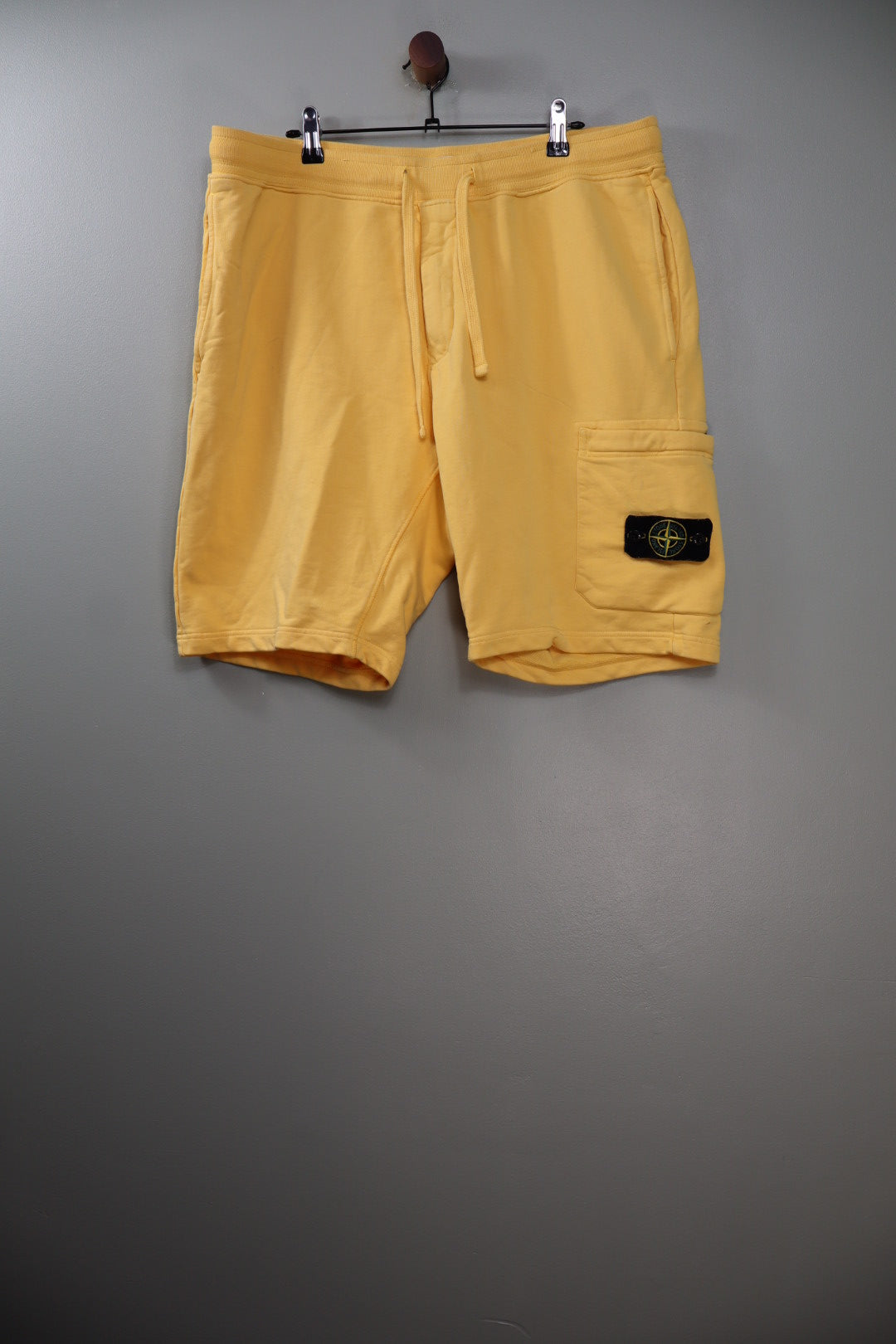 Stone Island Yellow Shorts